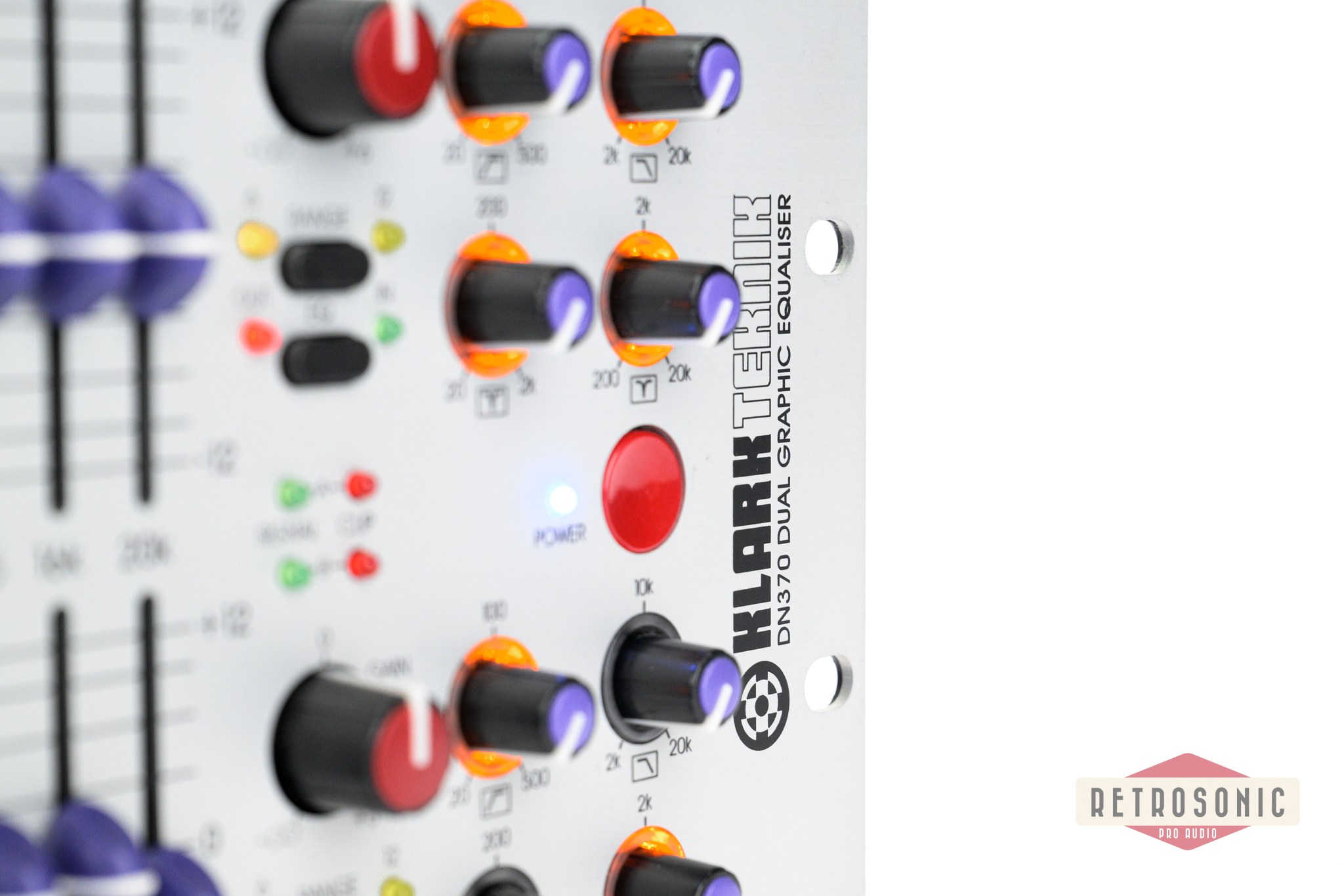 Klark Teknik DN370 Dual 30-Band Graphic Equalizer