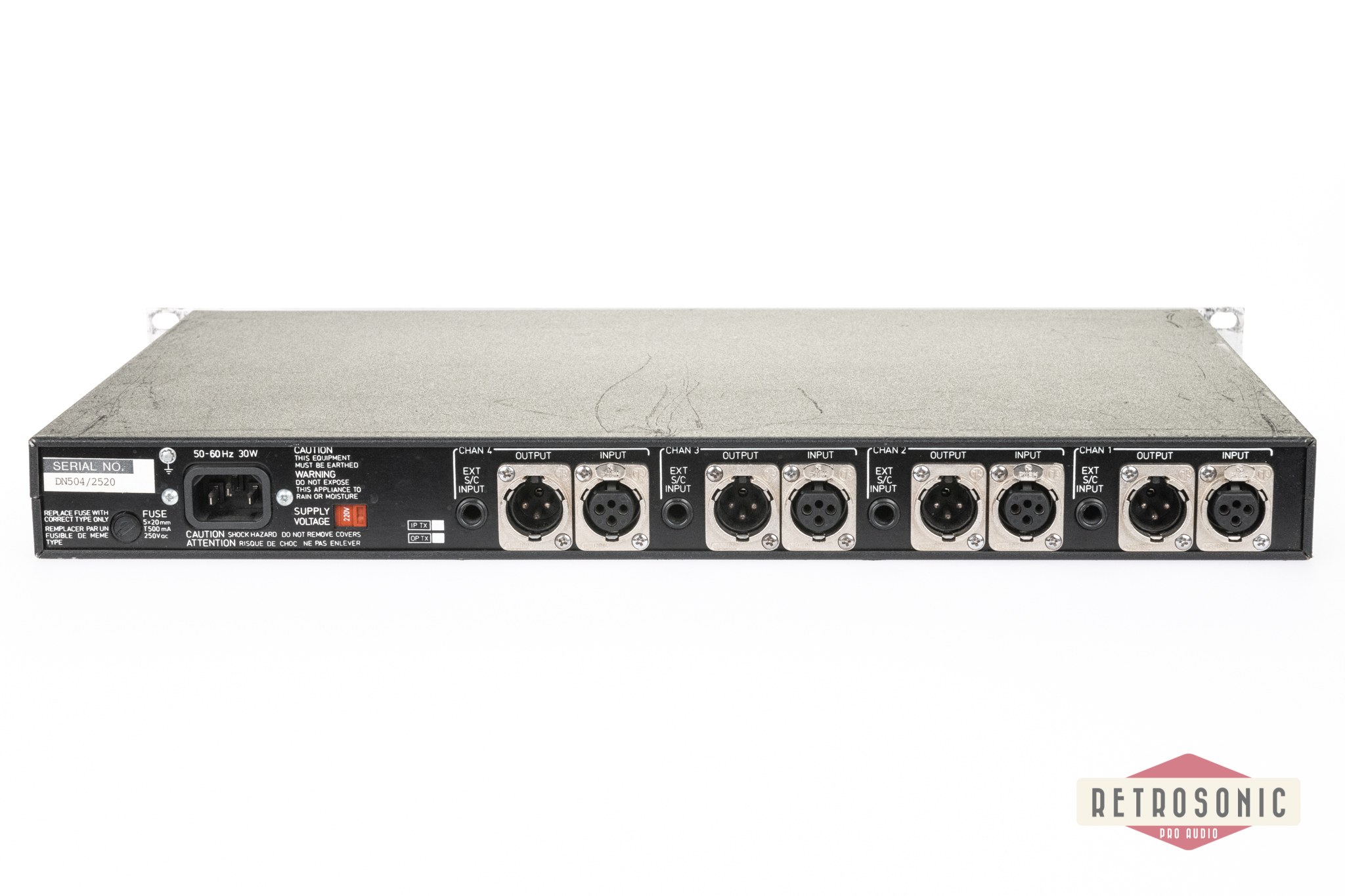 Klark Teknik DN504 Quad Comp/Limiter #1