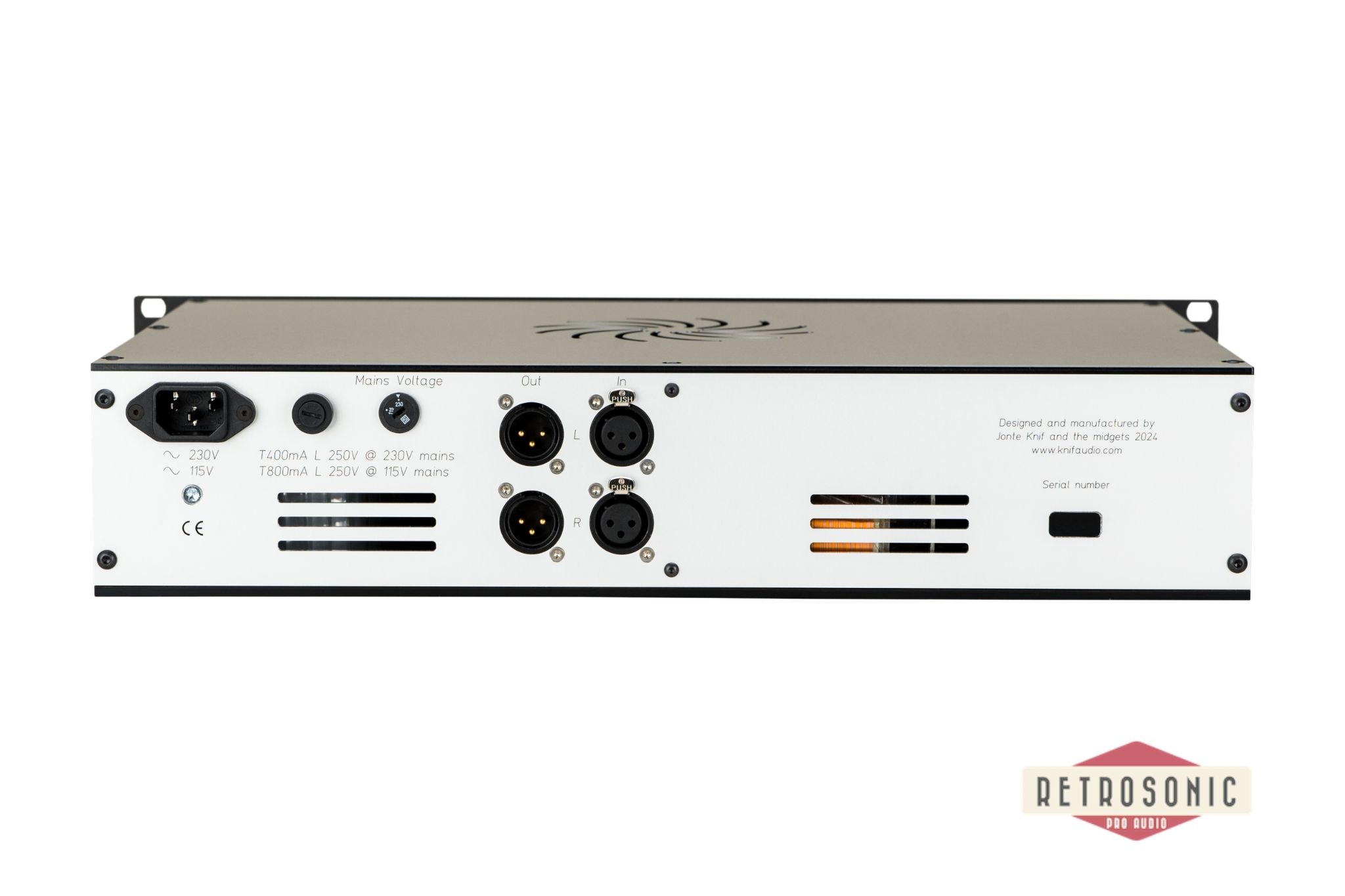 Knif Audio Sora Tube Saturation and Distortion Device