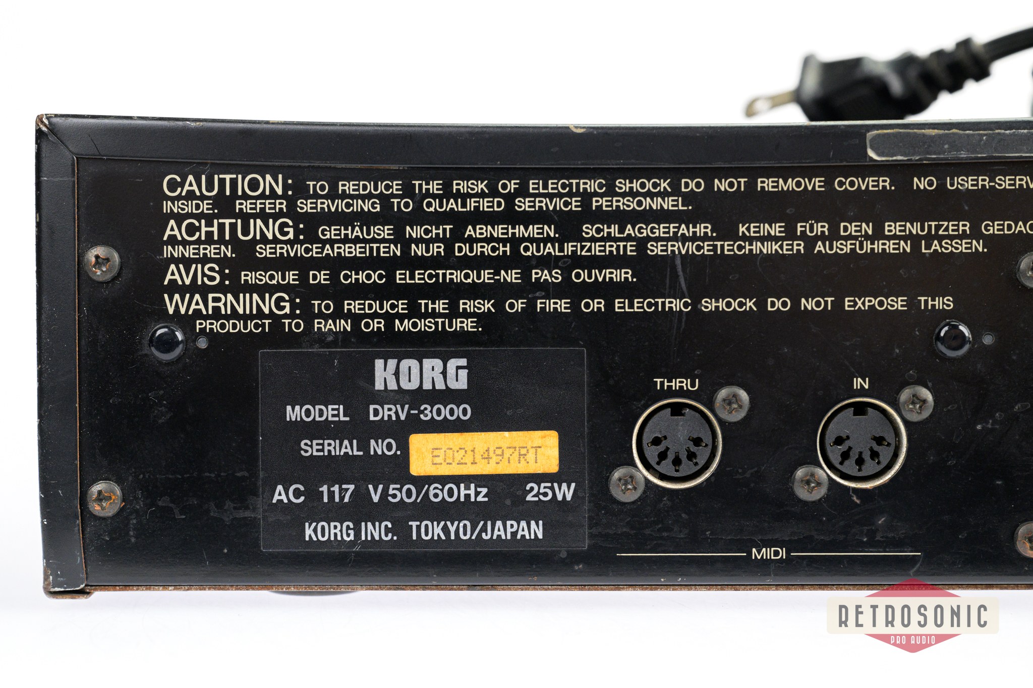 Korg DRV-3000 Dual Digital Processor