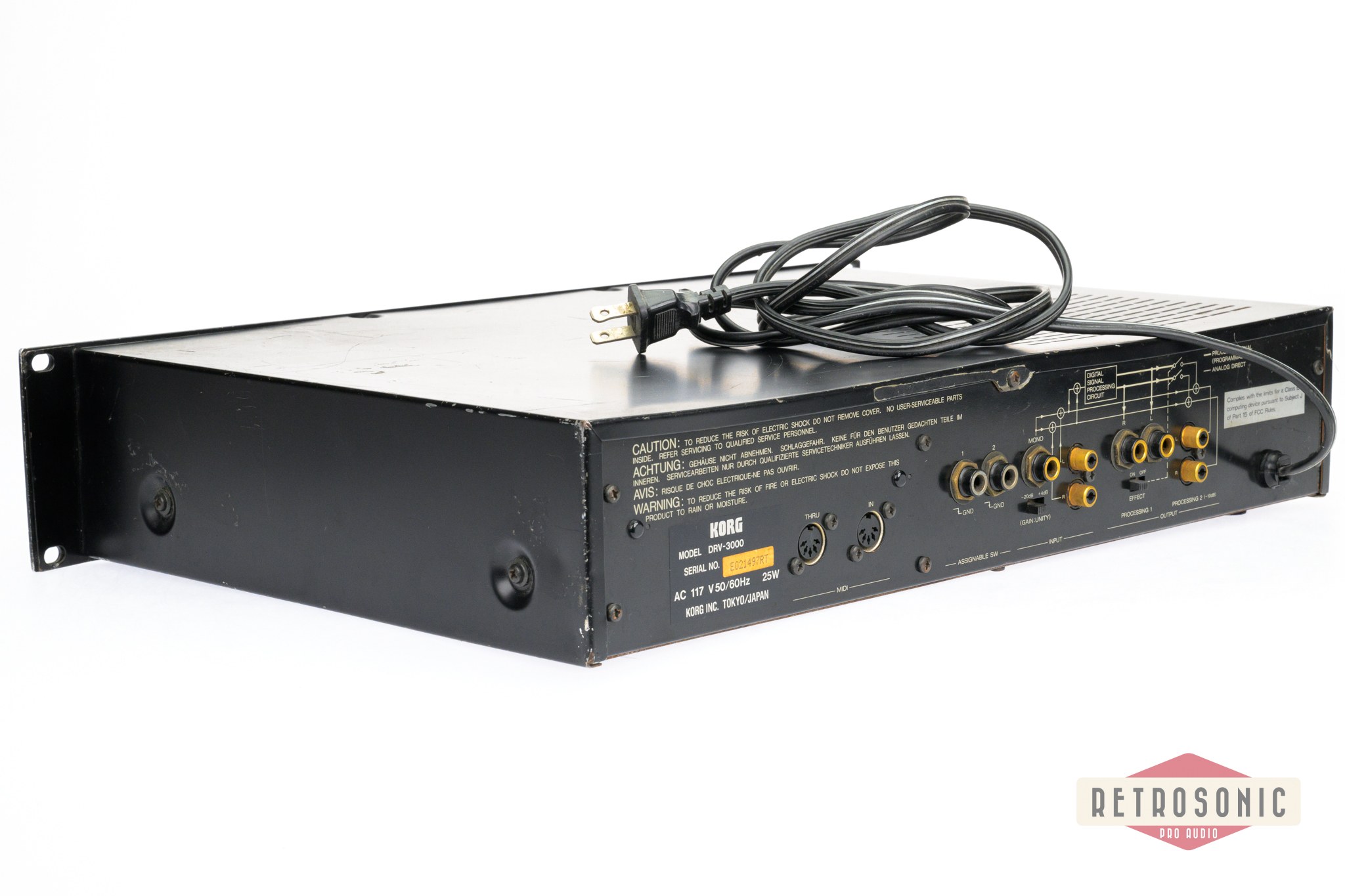 Korg DRV-3000 Dual Digital Processor