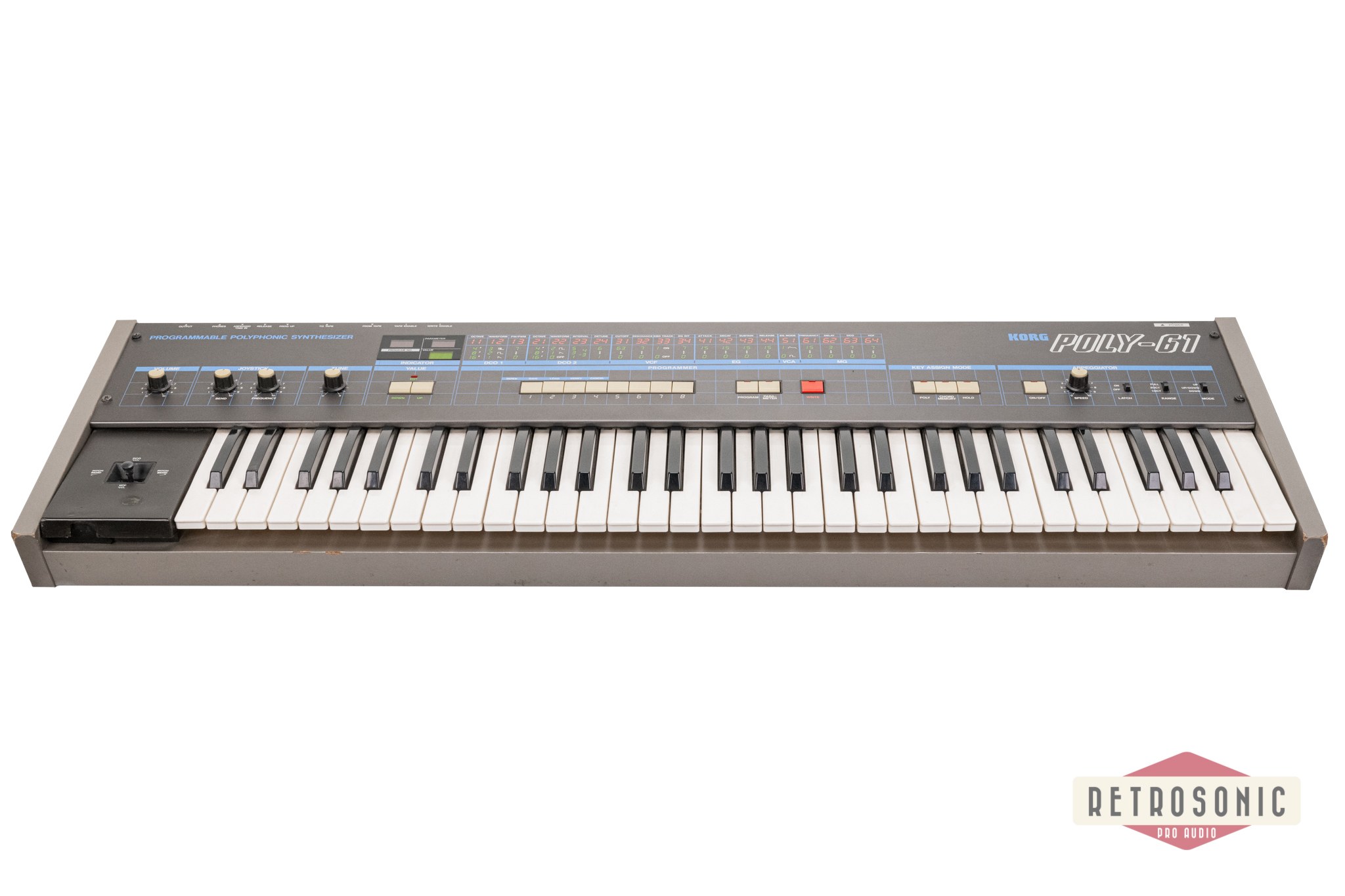 Korg Poly 61 Synthesizer with Case