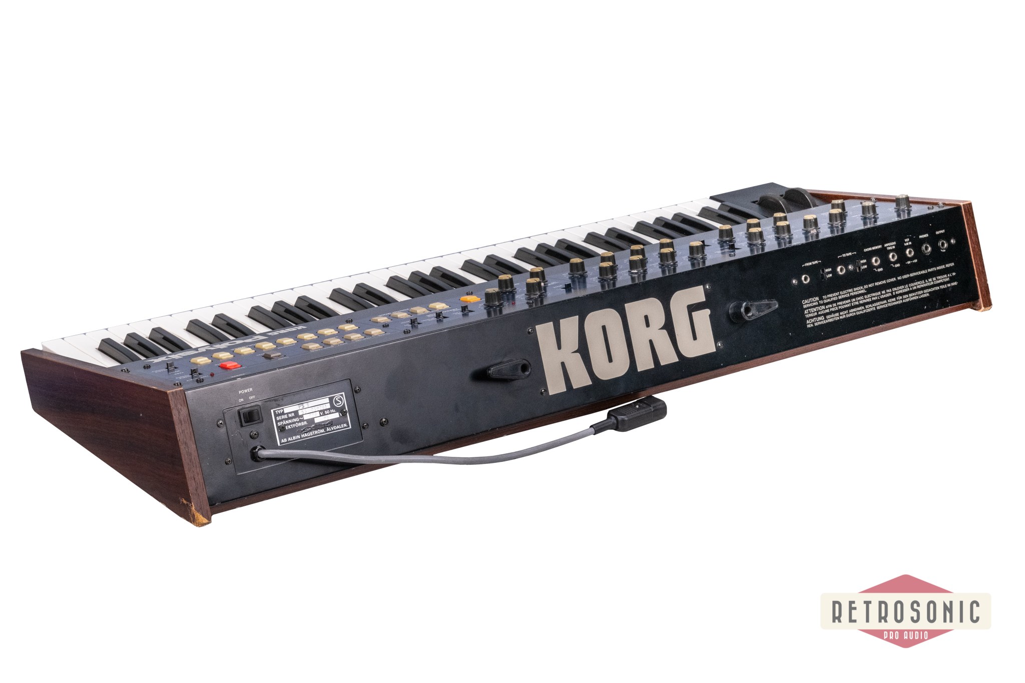 KORG PolySix 6-voice Analog Synthesizer