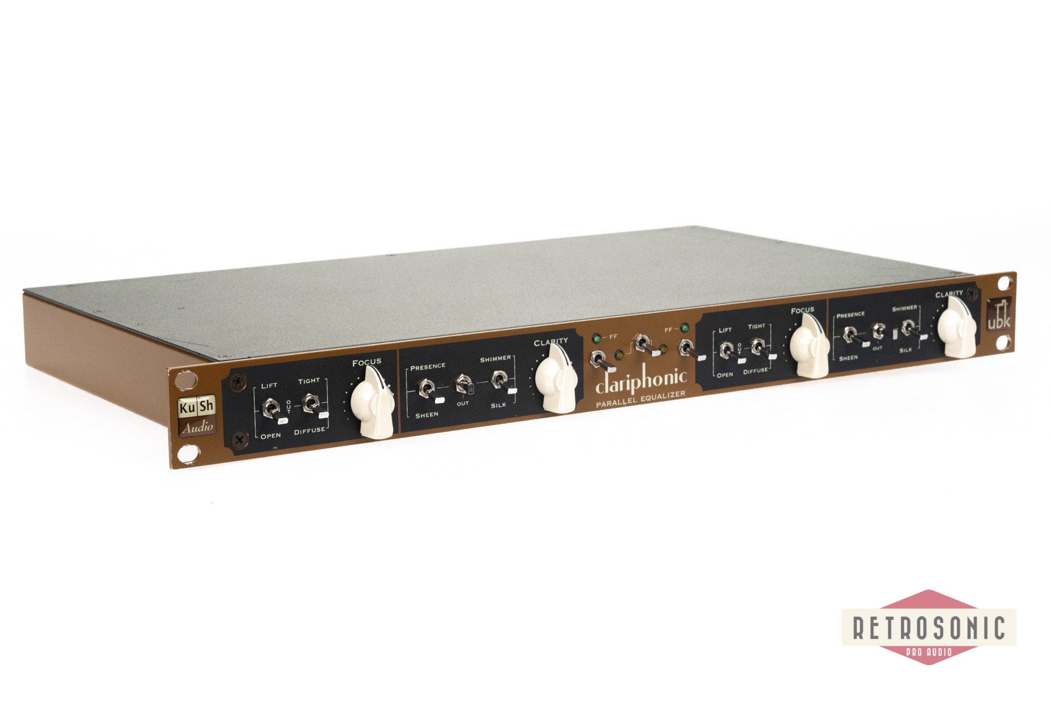 Kush Audio UBK Clariphonic Dual-Channel Parallel Equalizer