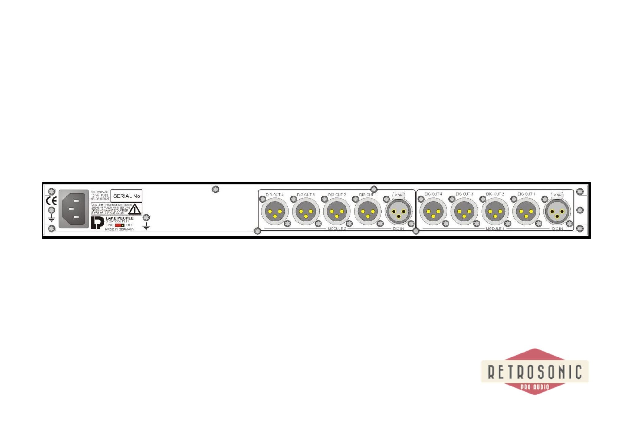 Lake People DIGI-TOOL F611