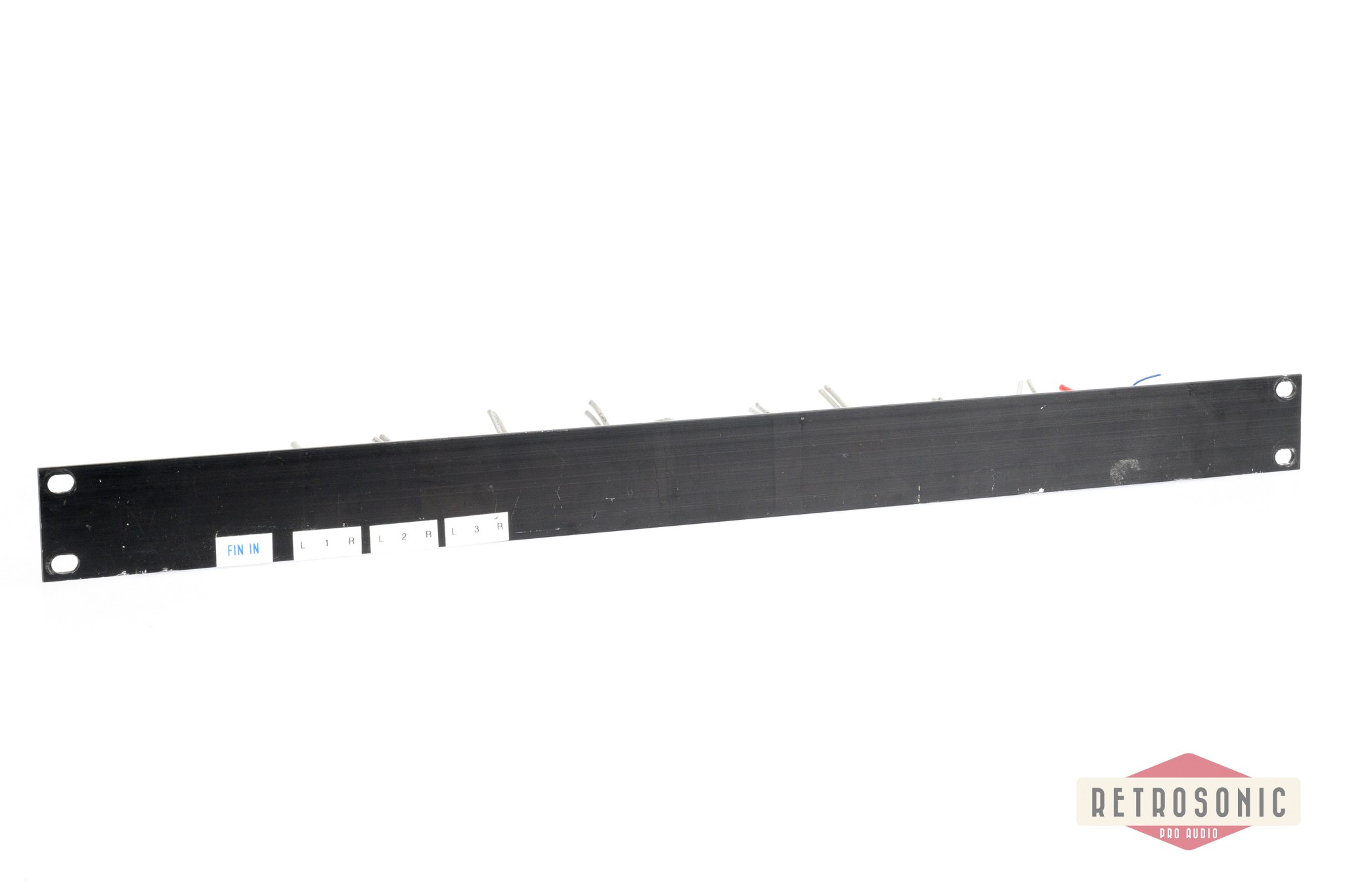 Lars Lundahl SR501 600:600 ohm transformer set of 10 pcs w. 19\" panel