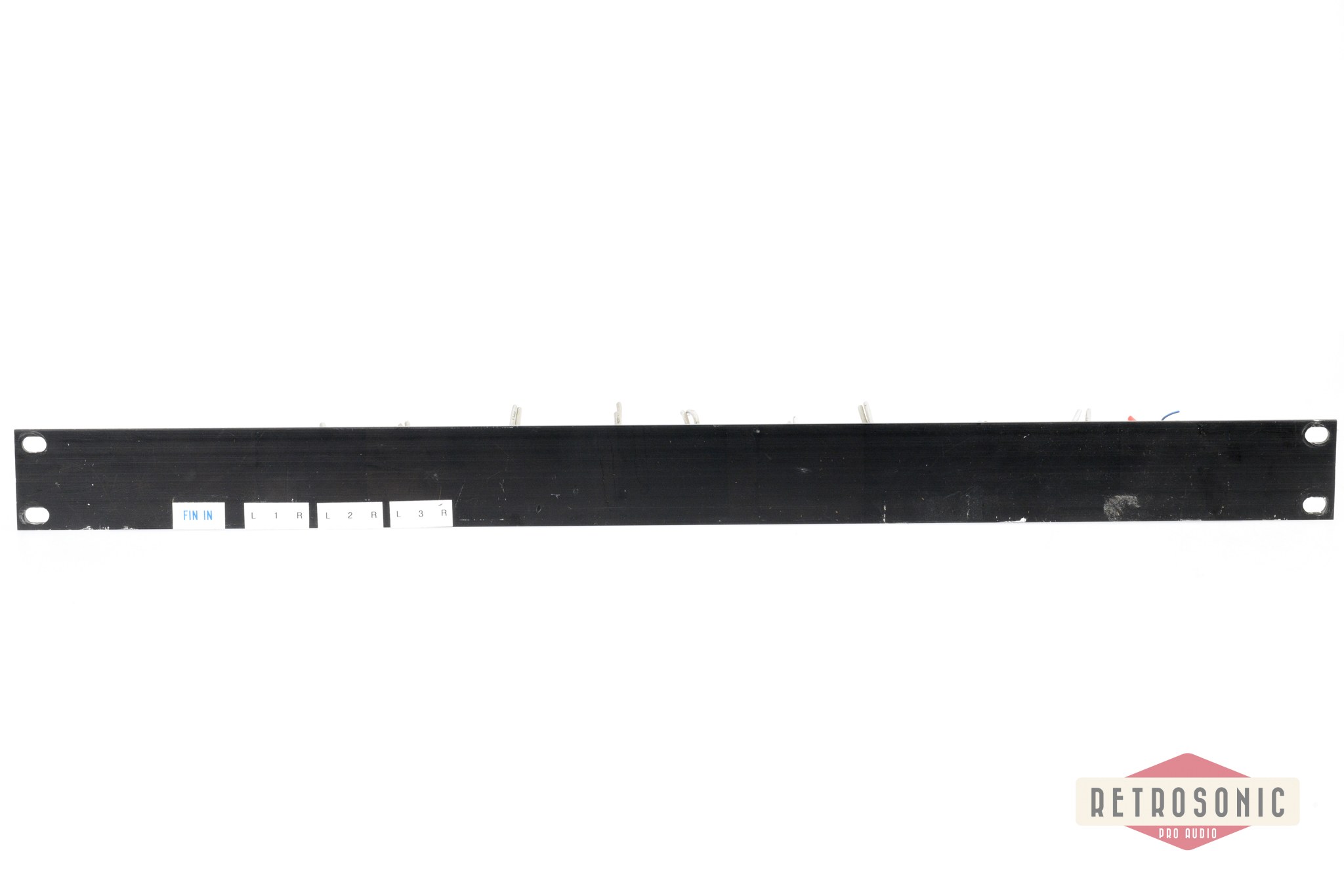 Lars Lundahl SR501 600:600 ohm transformer set of 10 pcs w. 19\" panel