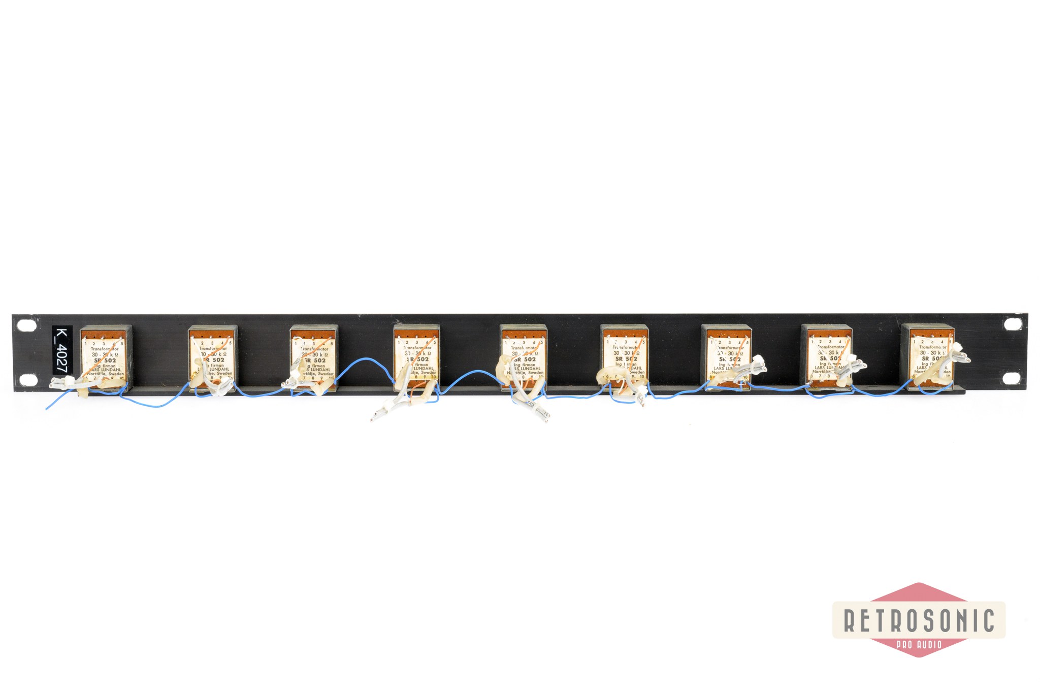 Lars Lundahl SR502 30-30 K ohm input transformer set of 9 pcs