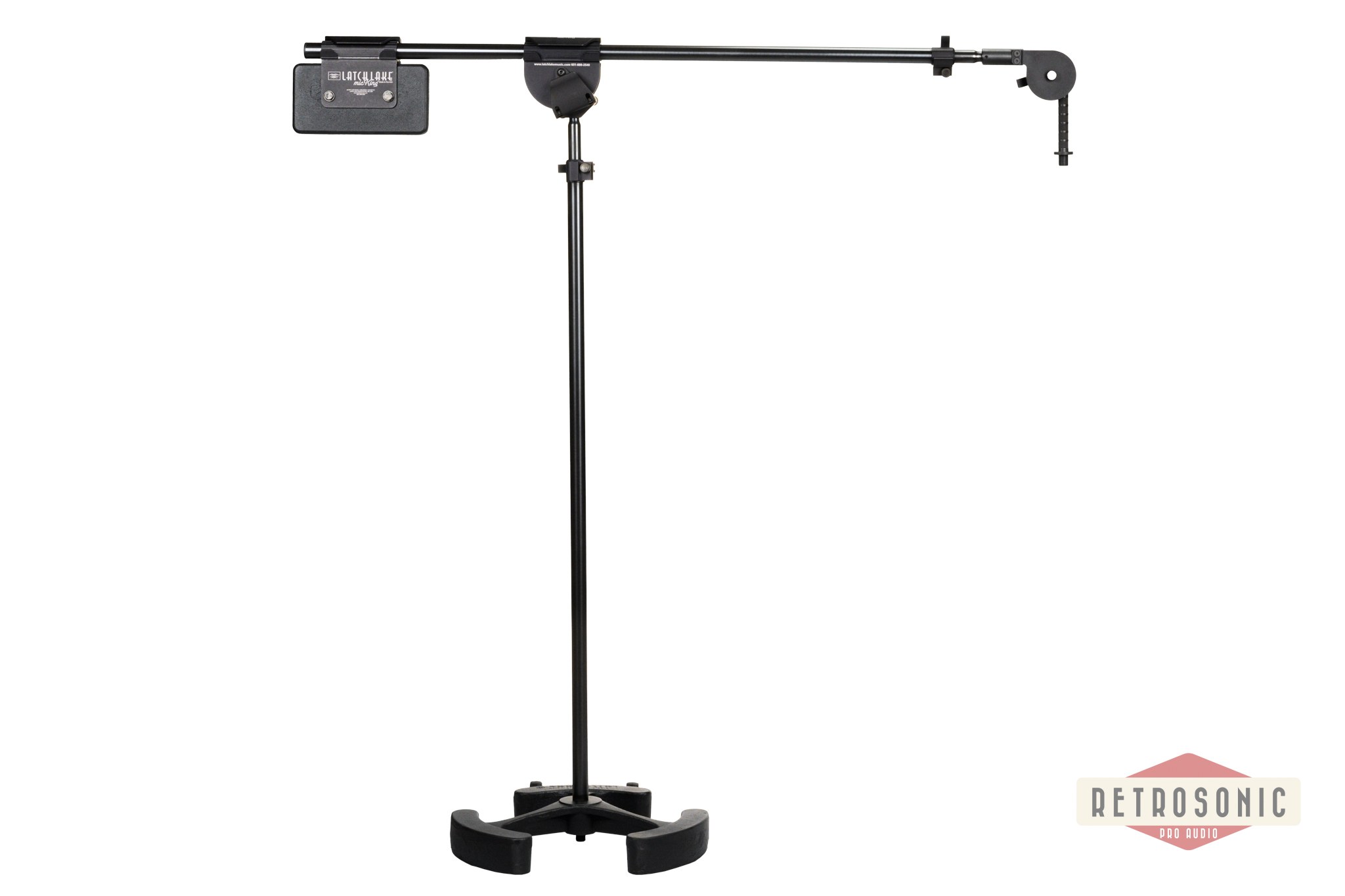 Latch Lake Mic King 2200 Boom Stand Black