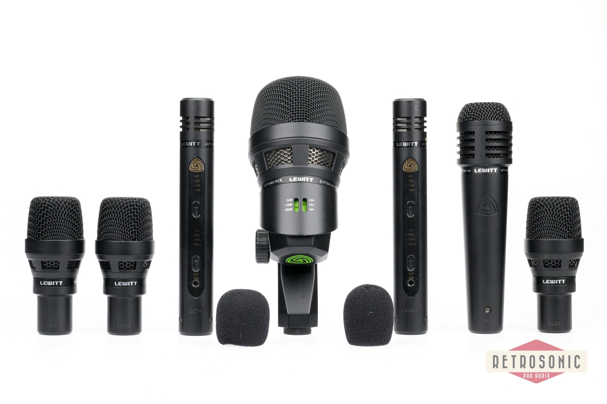 Lewitt Beat Kit Pro 7, Drum Mic Kit, first version