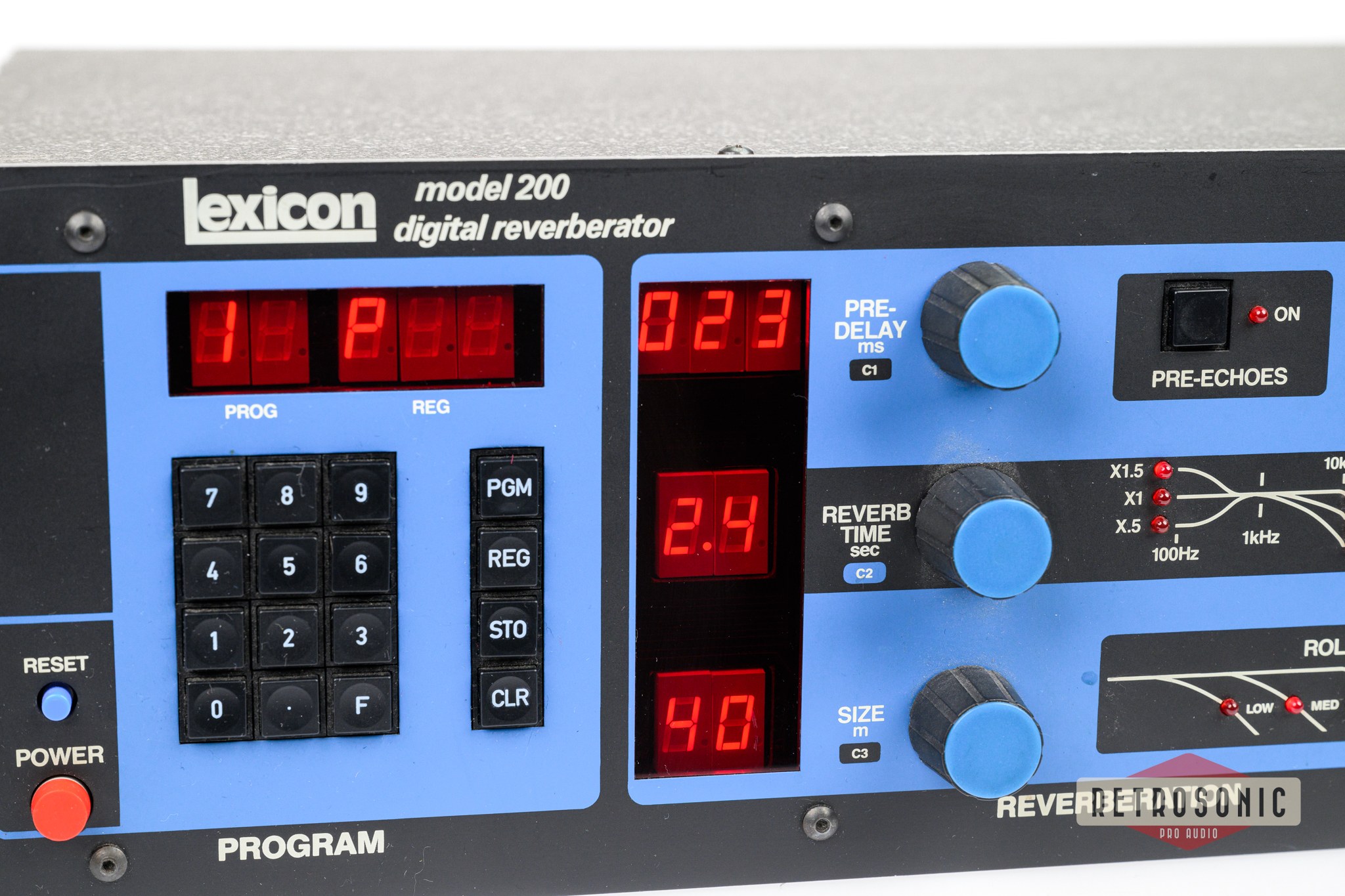 Lexicon Model 200 Digital Reverberator #200-2158