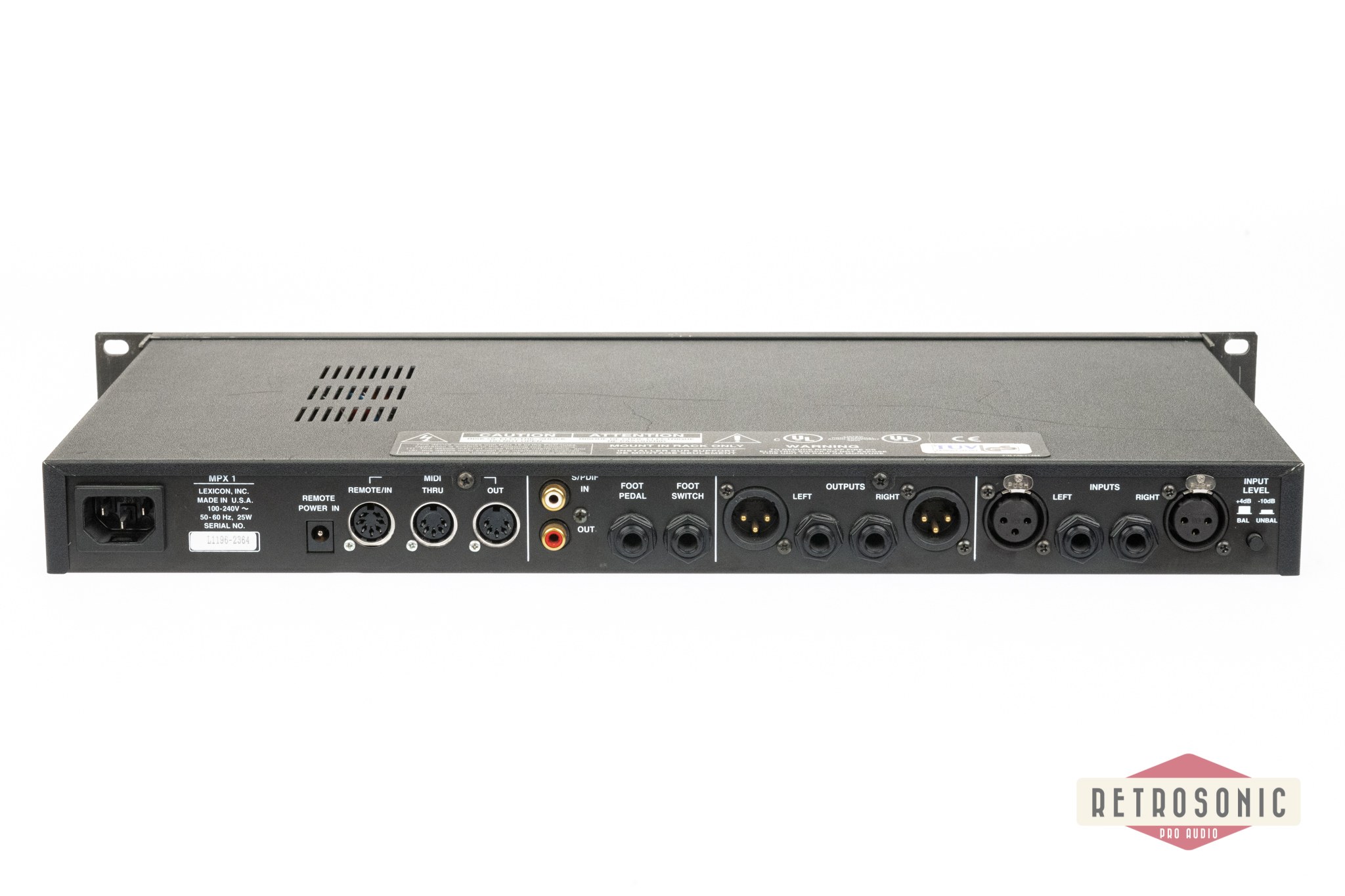 Lexicon MPX-1 Multi Effects Processor