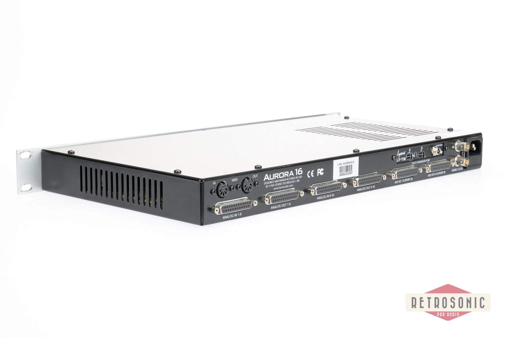 Lynx Aurora 16 G AD/DA Converter Thunderbolt #2