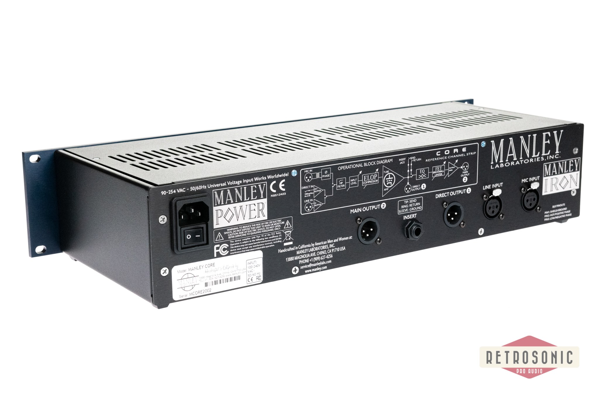 Manley CORE Reference Channel Strip