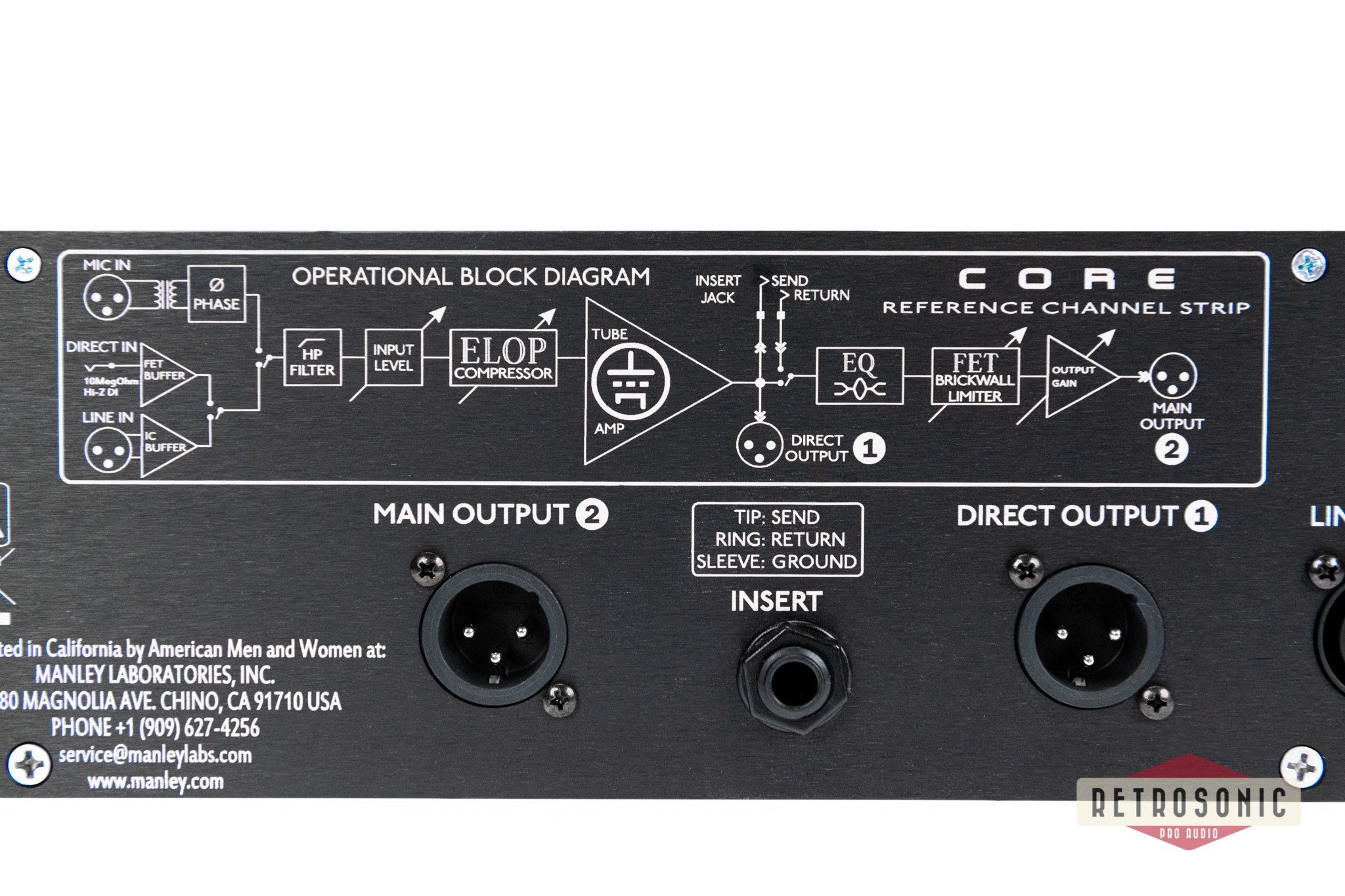 Manley CORE Reference Channel Strip