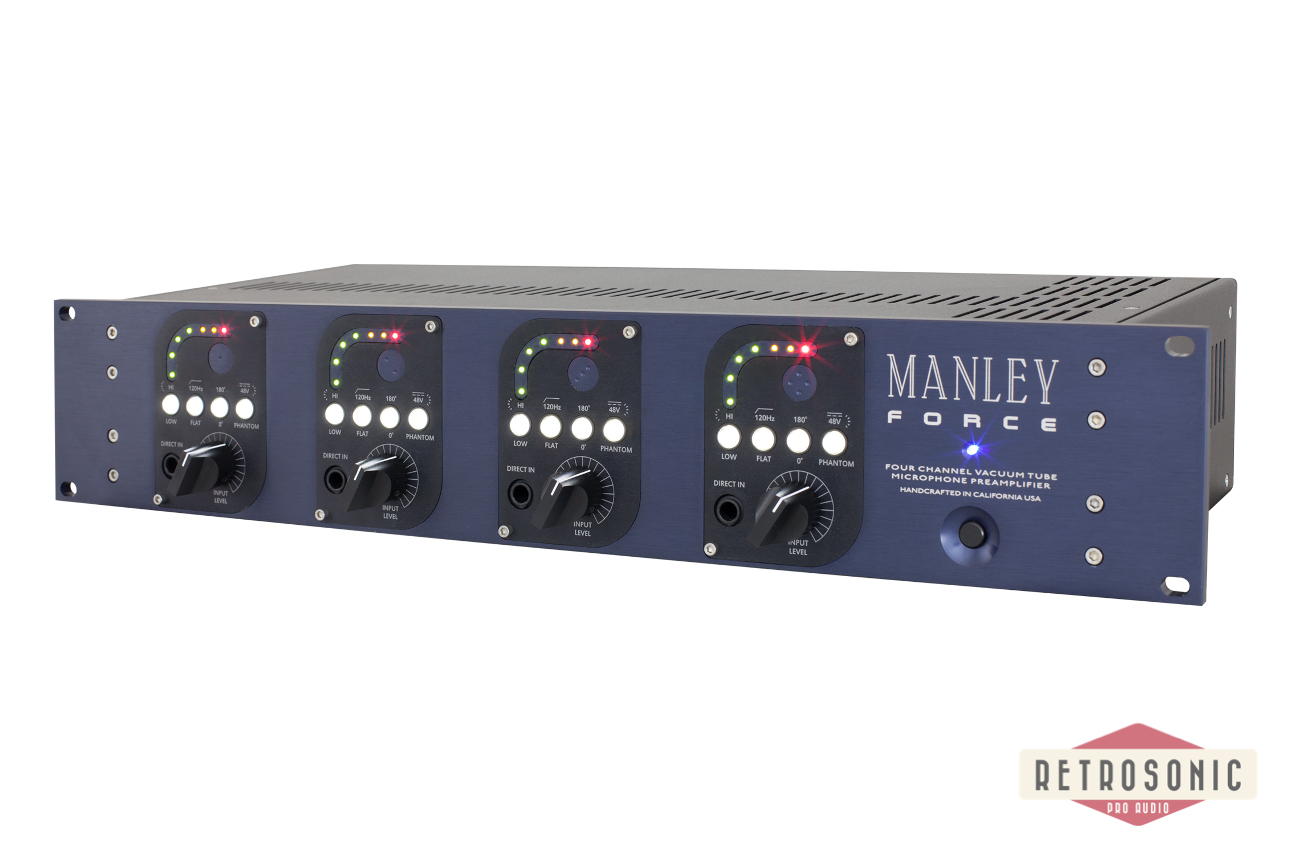 Manley Force Four Channel Mic Preamplifier