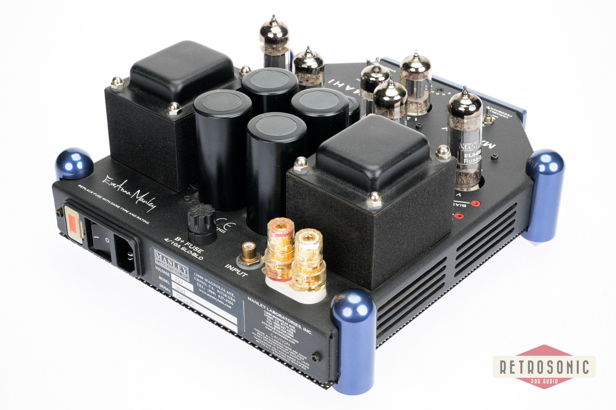 Manley Mahi Mahi Tube Amp Pair