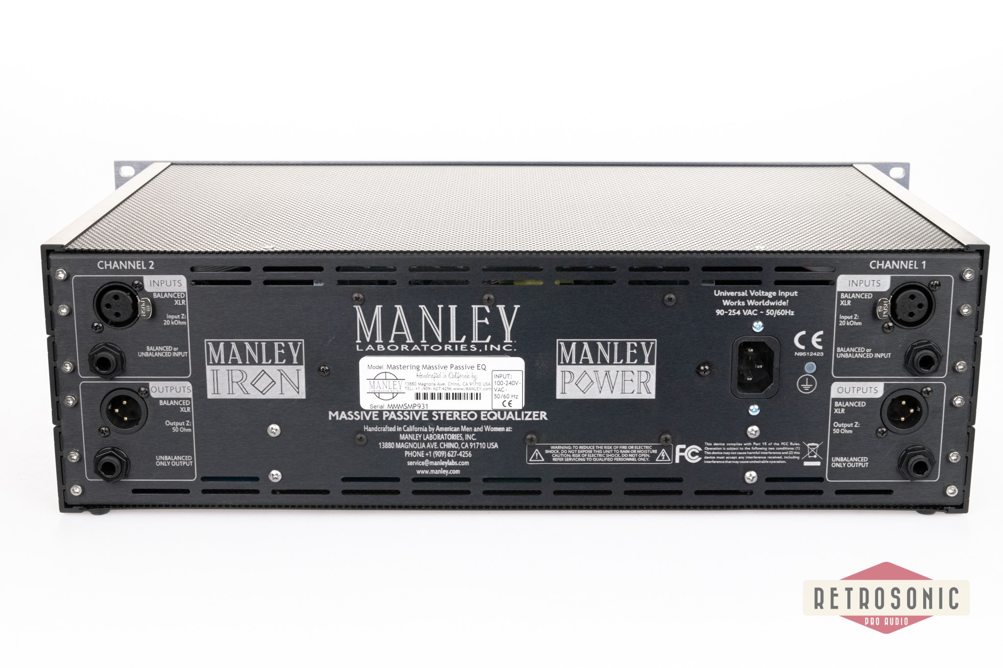 Manley Massive Passive Mastering EQ