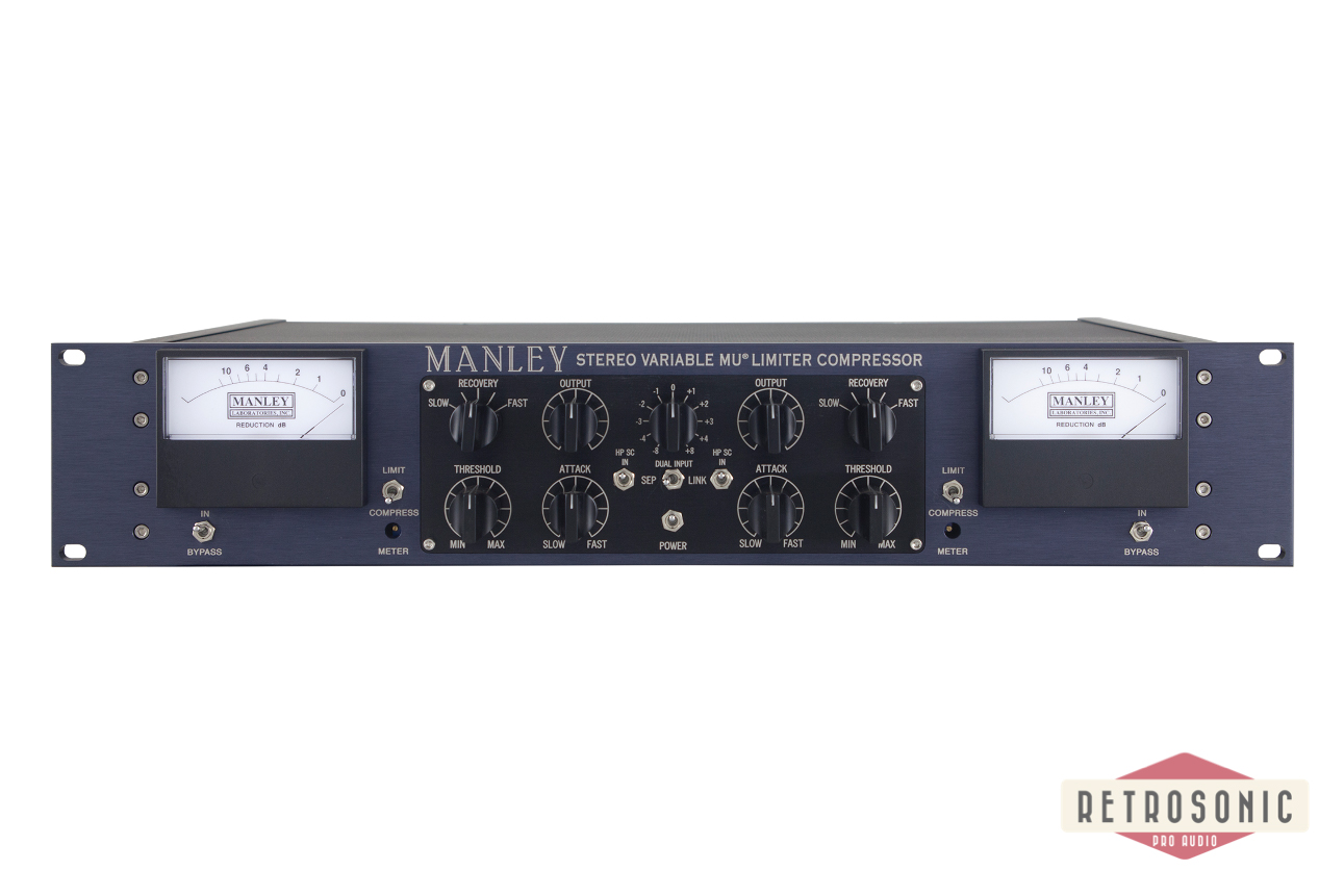 Manley Stereo Variable Mu Limiter Compressor