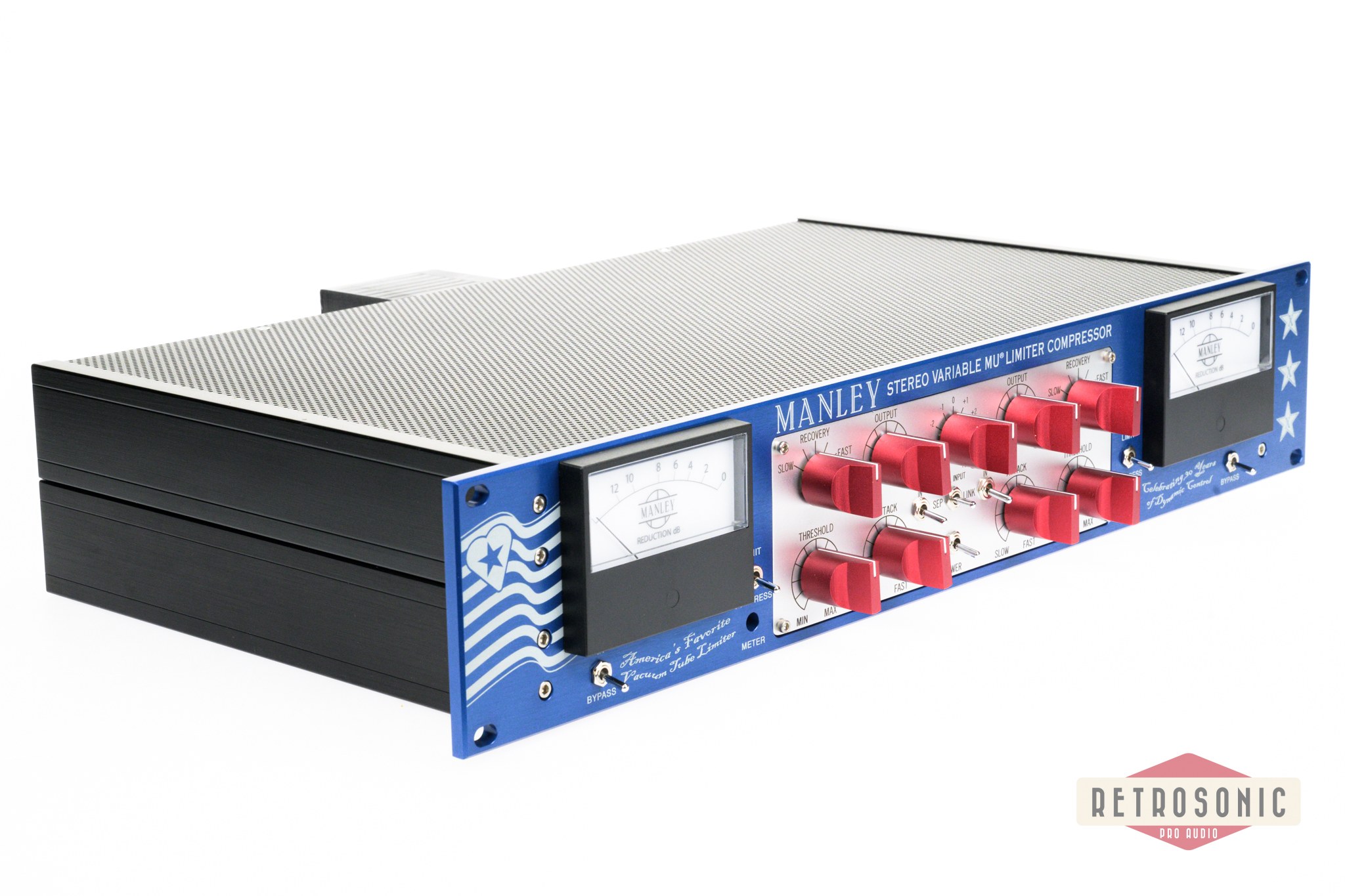 Manley Stereo Variable Mu w. T-Bar Mod Option 30th Anniversary