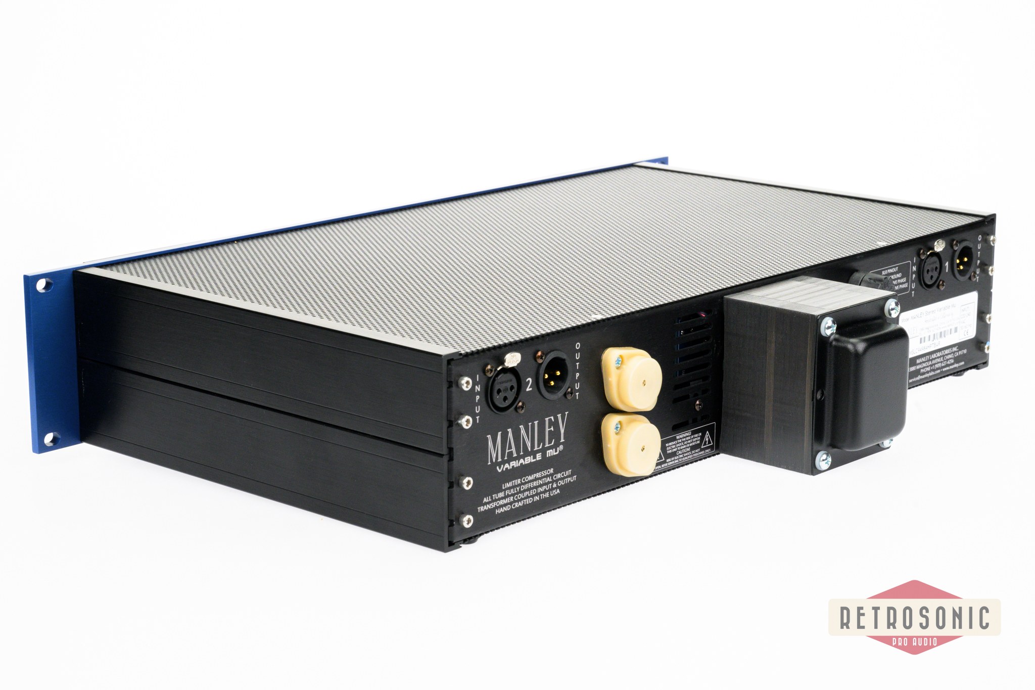 Manley Stereo Variable Mu w. T-Bar Mod Option 30th Anniversary