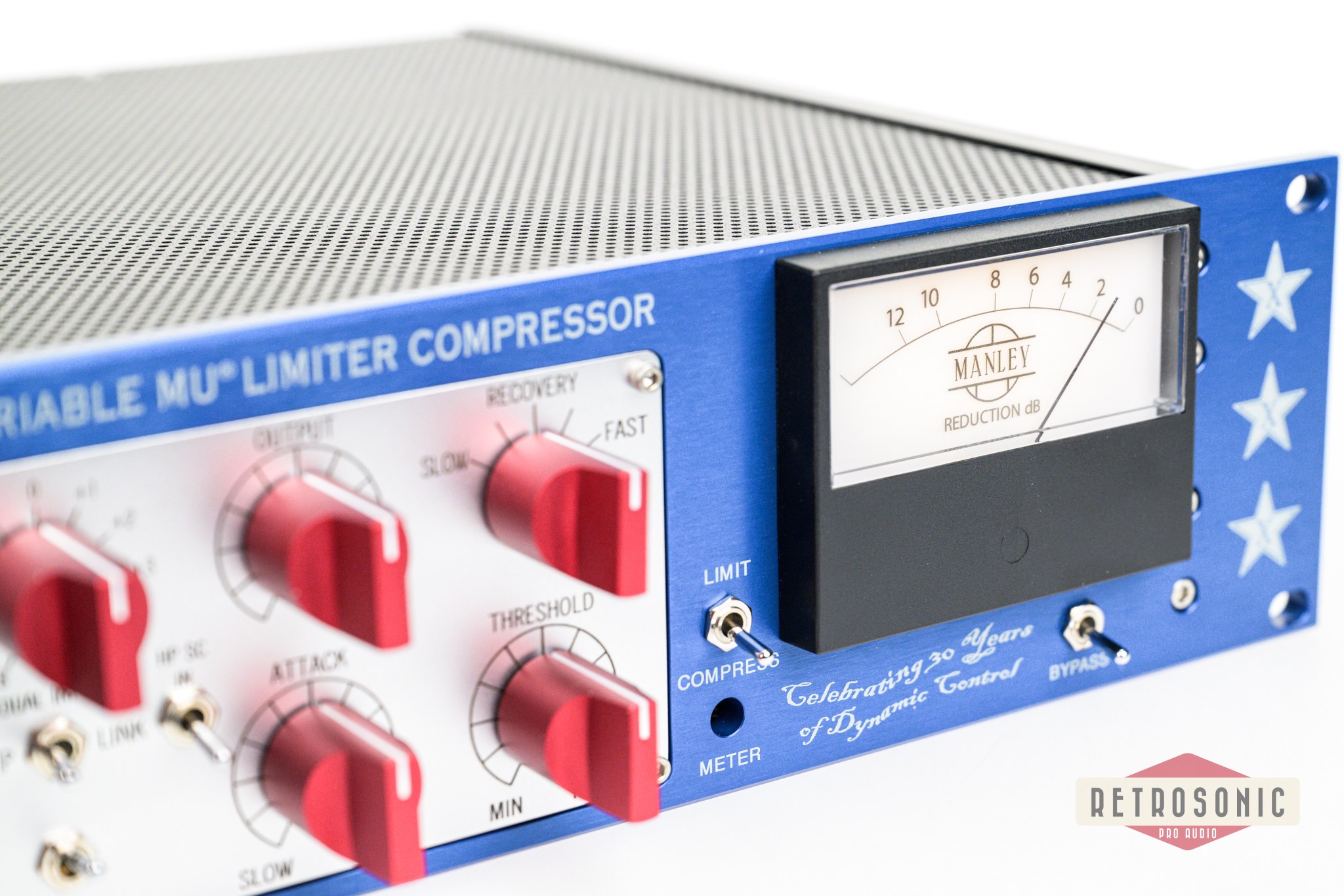 Manley Stereo Variable Mu with T-Bar Mod Option (30 Year Edition)