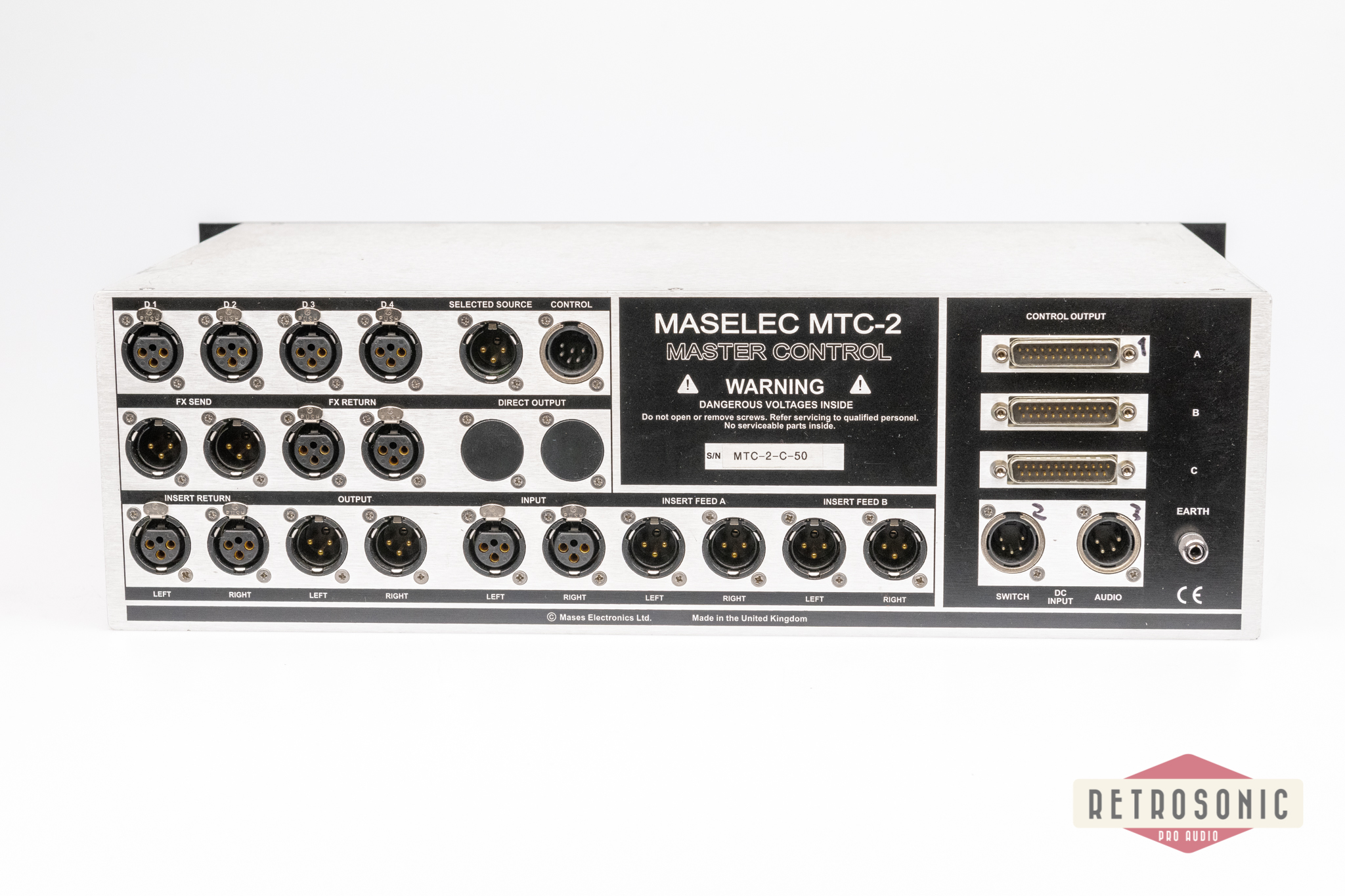 Maselec MTC-2 Mastering Control and Monitoring System #1