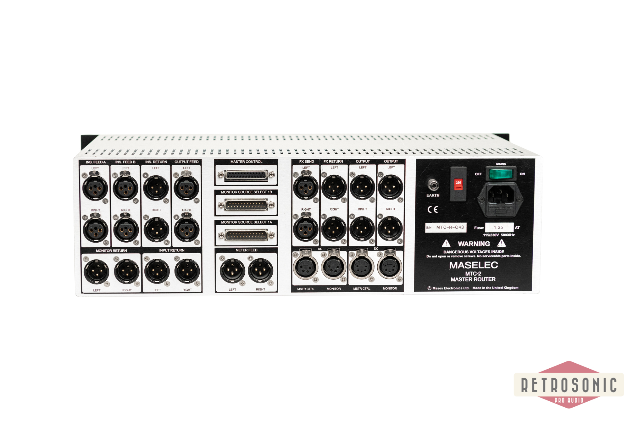 Maselec MTC-2 Mastering Control And Monitoring System #2