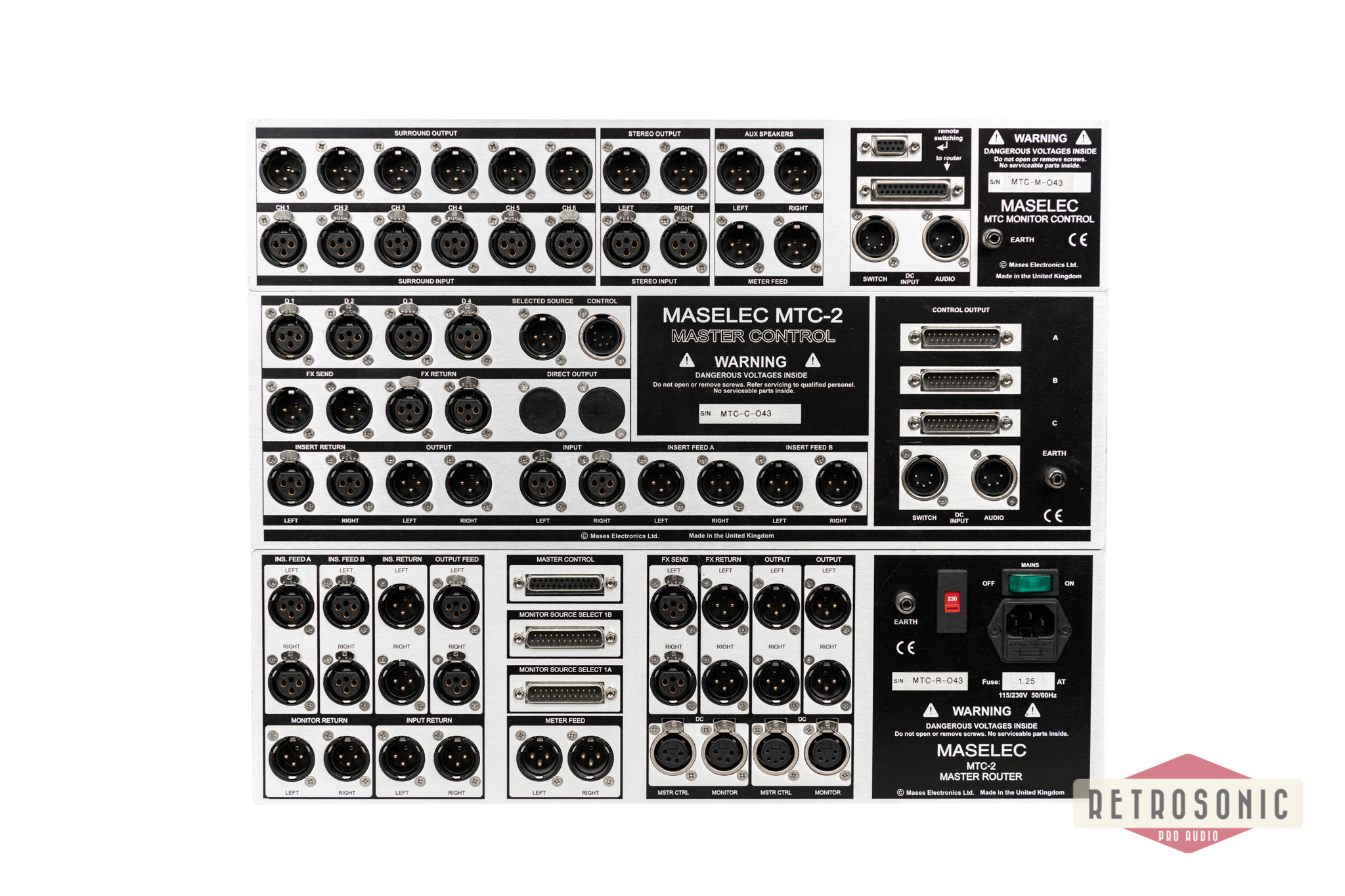 Maselec MTC-2 Mastering Control And Monitoring System #2