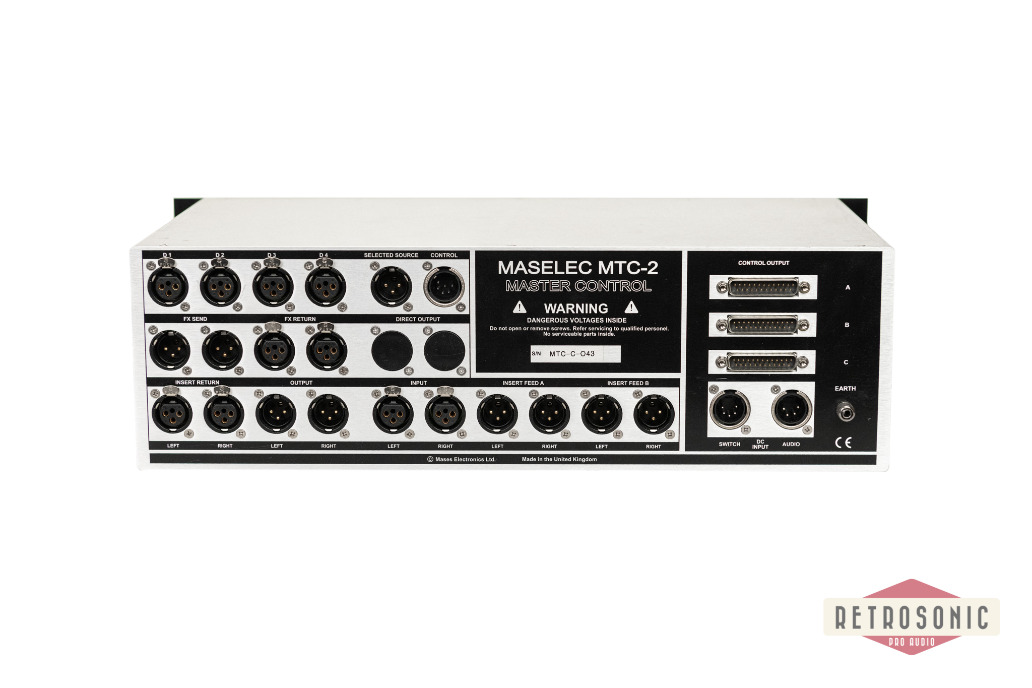 Maselec MTC-2 Mastering Control And Monitoring System #2