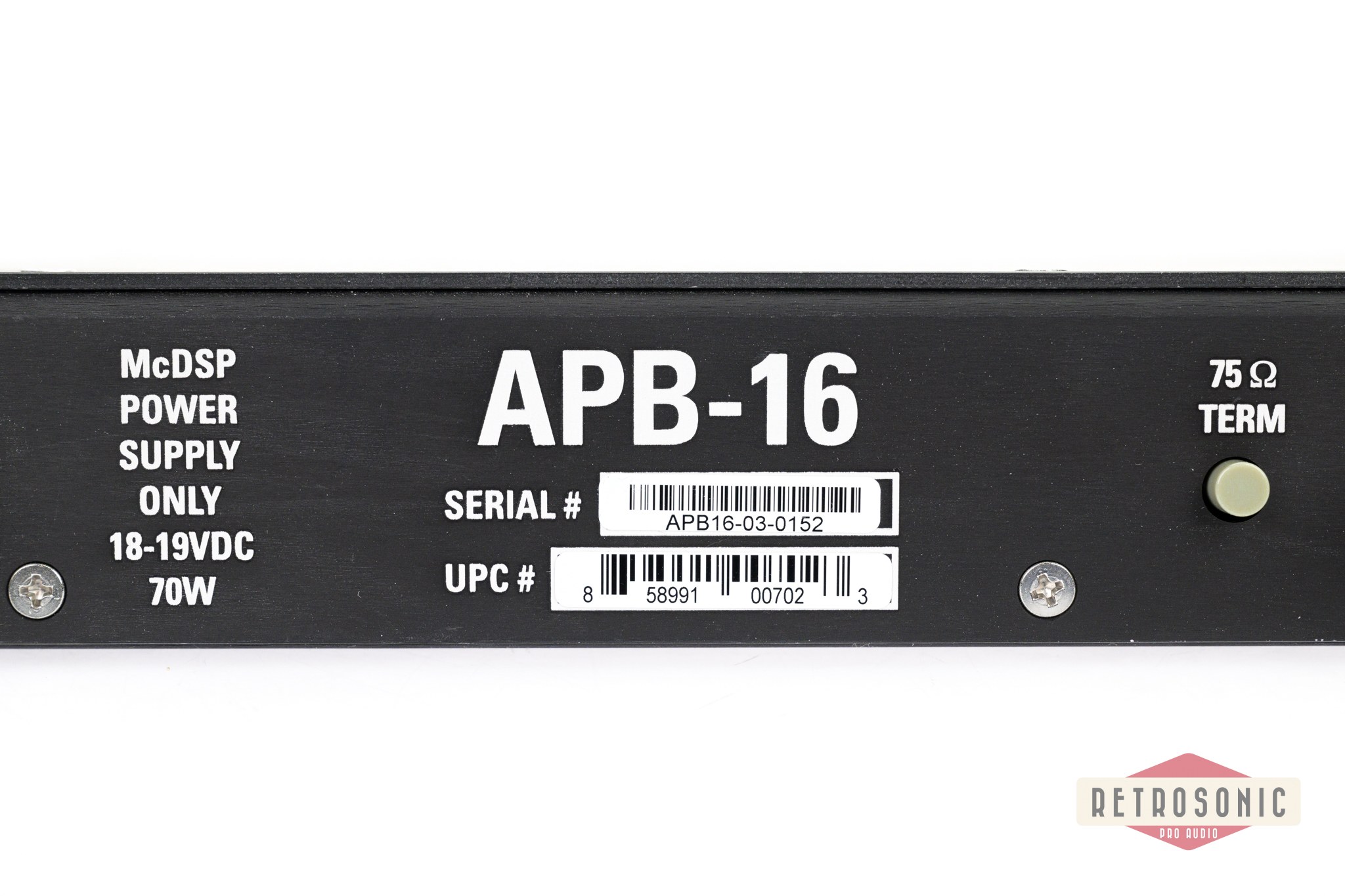 McDSP APB-16 Analog Processing Box #2