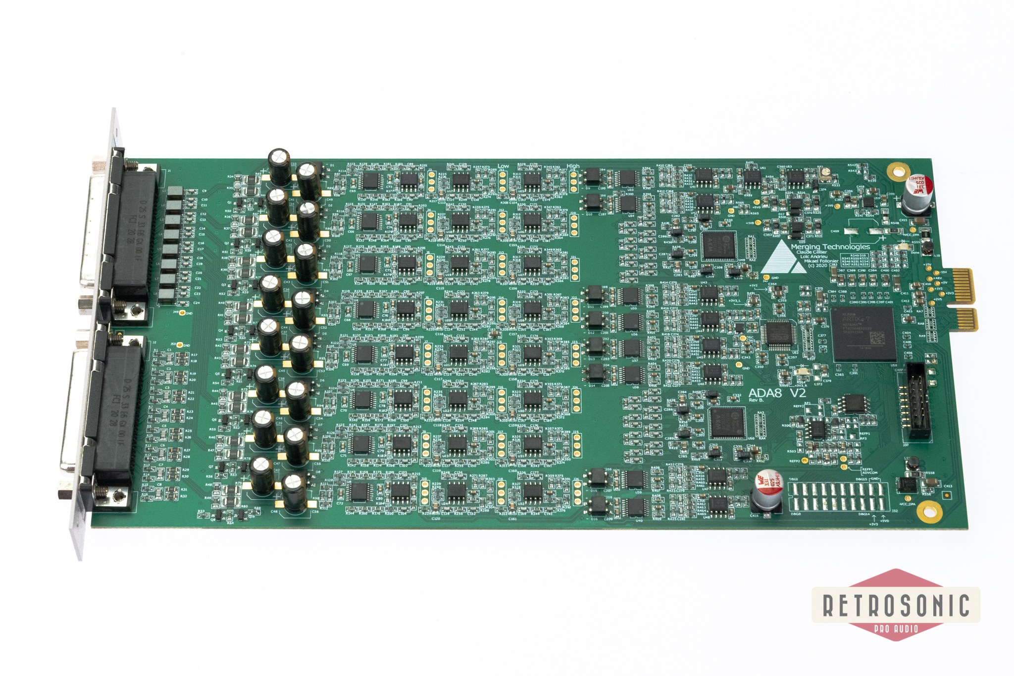 Merging ADA8P Horus/Hapi 8 ch Mic/Line AD-DA-module, DSD/DXD Premium