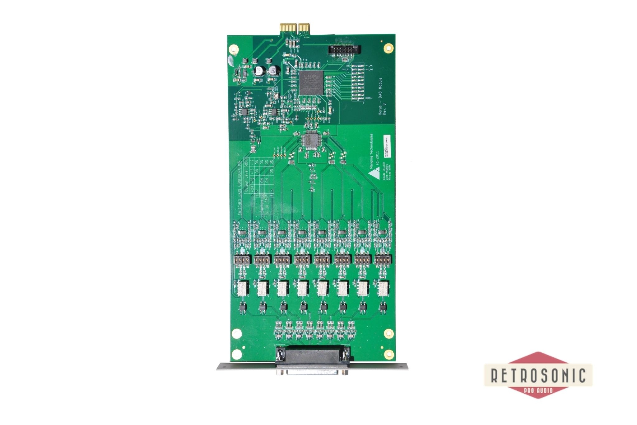 Merging Horus/Hapi 8 ch. Line Output DA-module, DSD/DXD Premium