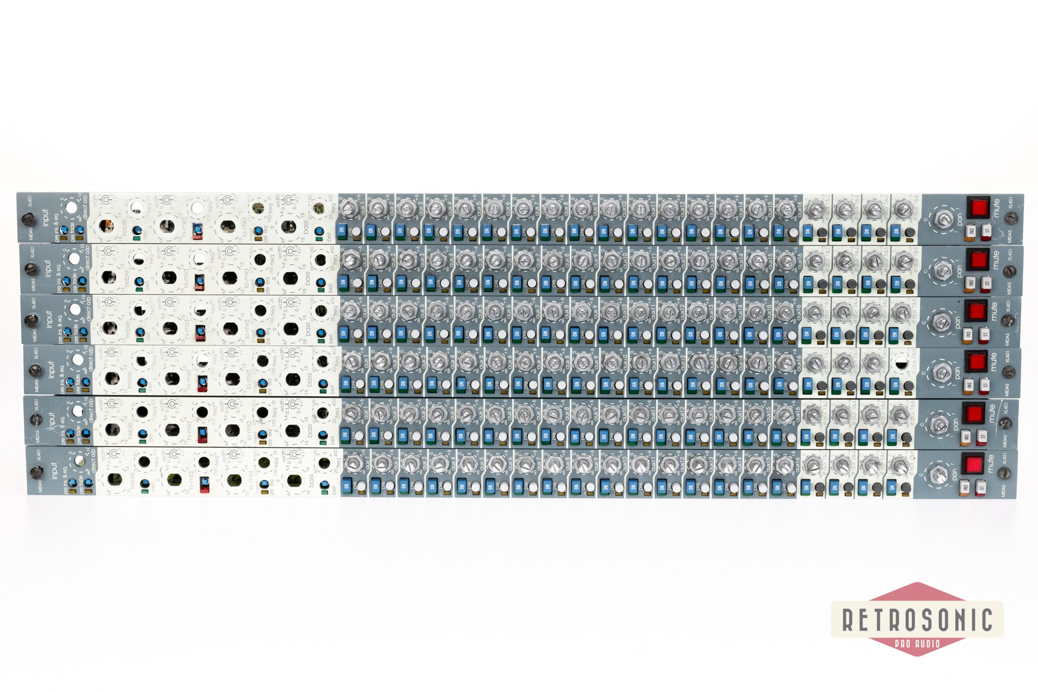 Midas XL4 XL401 Mono Input Module, no EQ & caps 38pcs available. Price per piece