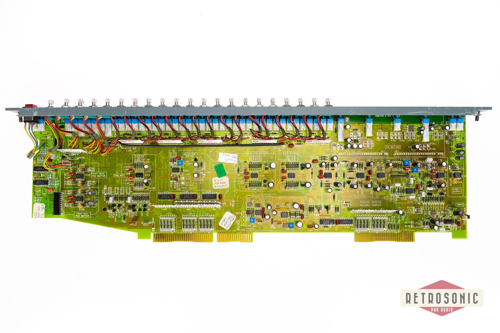 Midas XL4 XL401 Mono Input Module, no EQ & caps 38pcs available. Price per piece