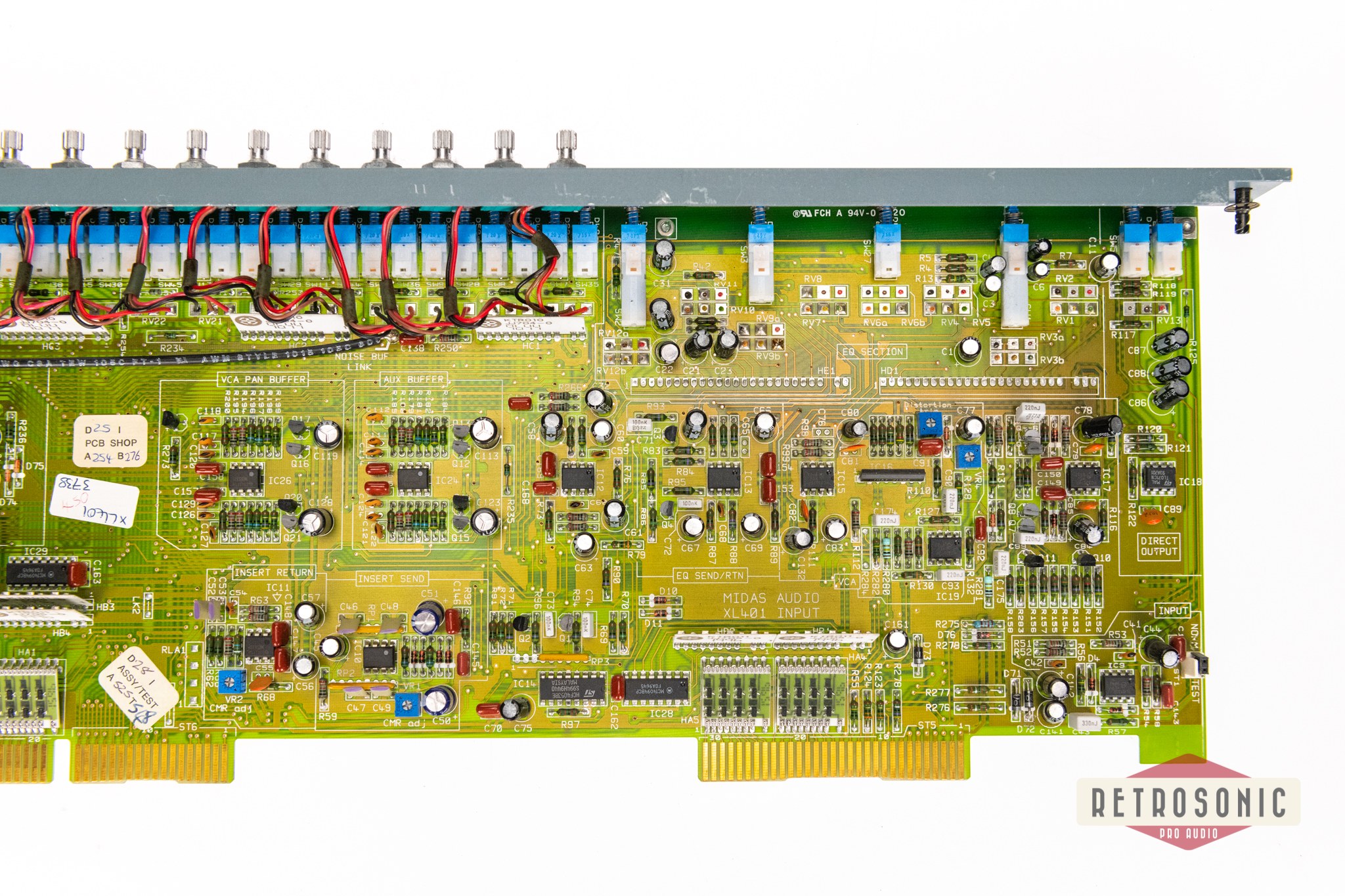 Midas XL4 XL401 Mono Input Module, no EQ & caps 38pcs available. Price per piece