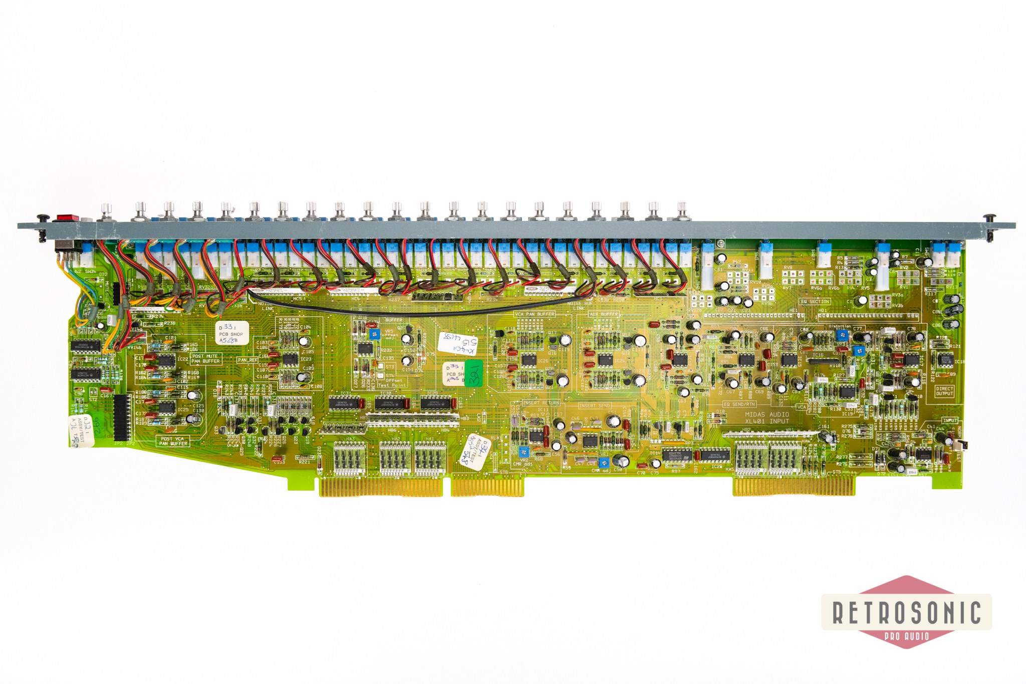 Midas XL4 XL401 Mono Input Module, no EQ & caps 38pcs available. Price per piece