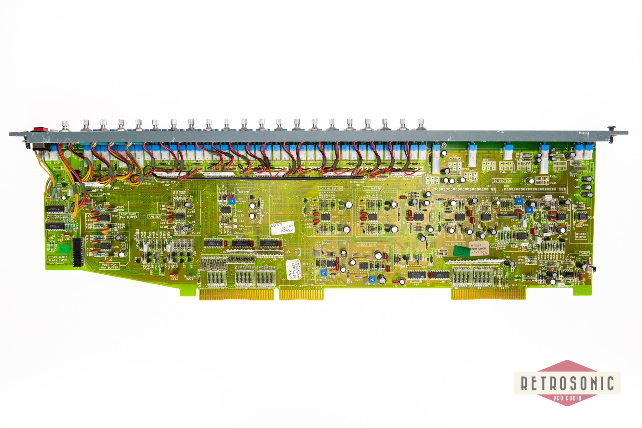 Midas XL4 XL401 Mono Input Module, no EQ & caps 38pcs available. Price per piece