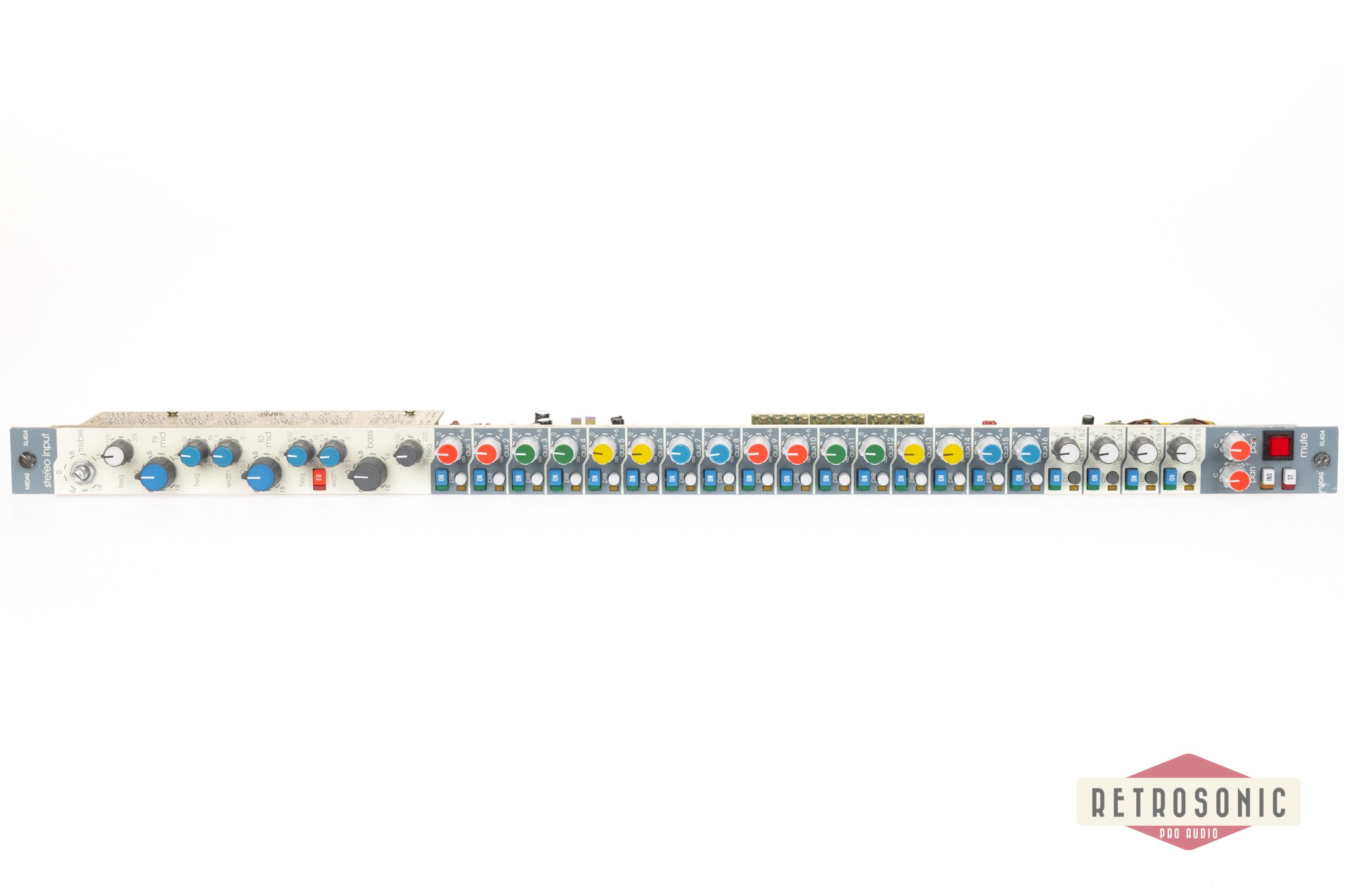 Midas XL4 XL404 Stereo Input channel w. EQ set of two