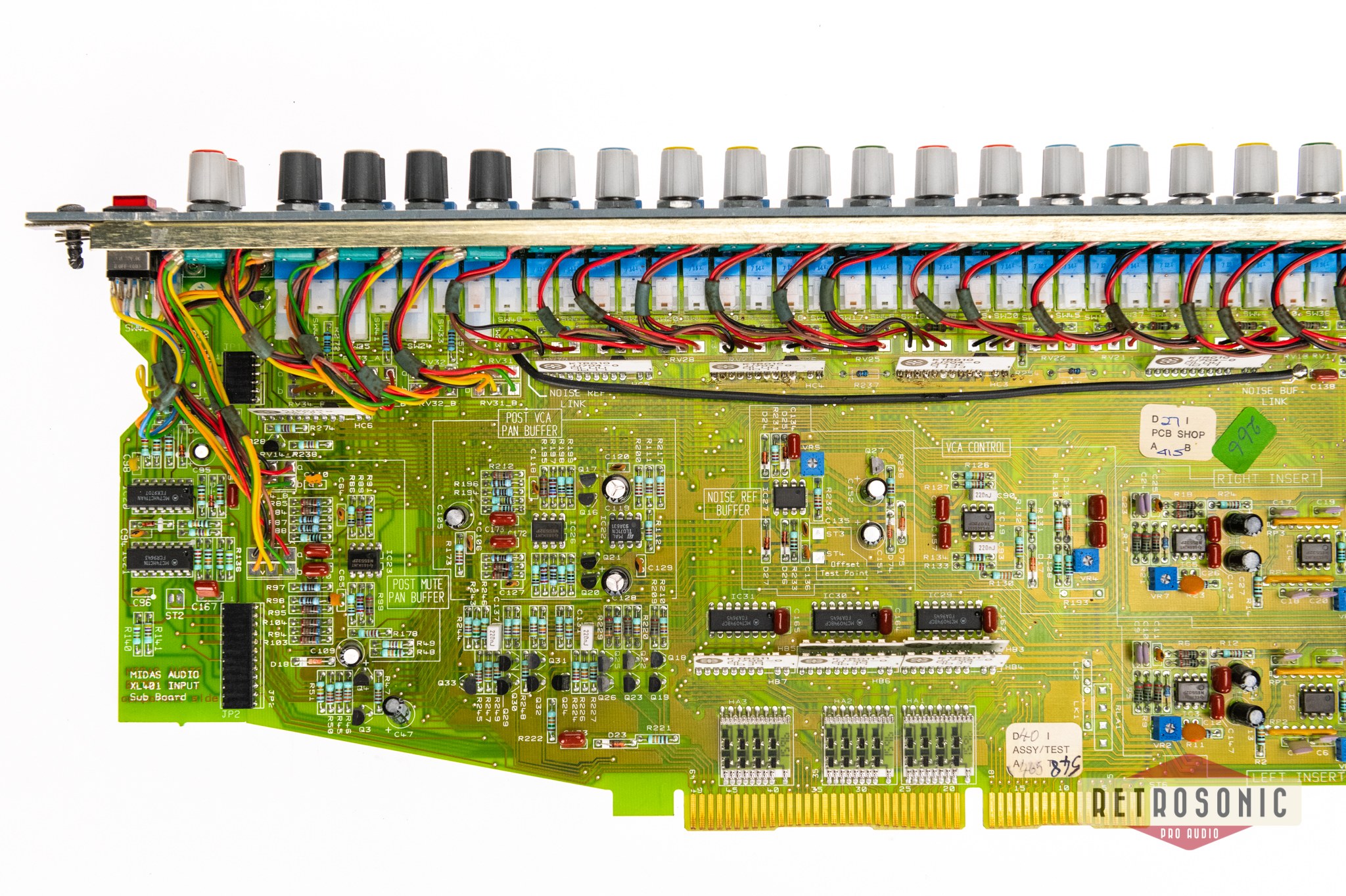Midas XL4 XL404 Stereo Input channel w. EQ set of two