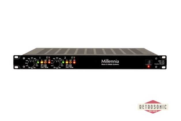 Millenia HV-3C Two Channel Microphone Preamplifier