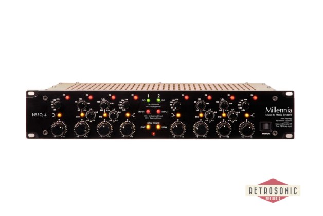 Millenia NSEQ-4 Discrete Solid State Two Channel Parametric EQ