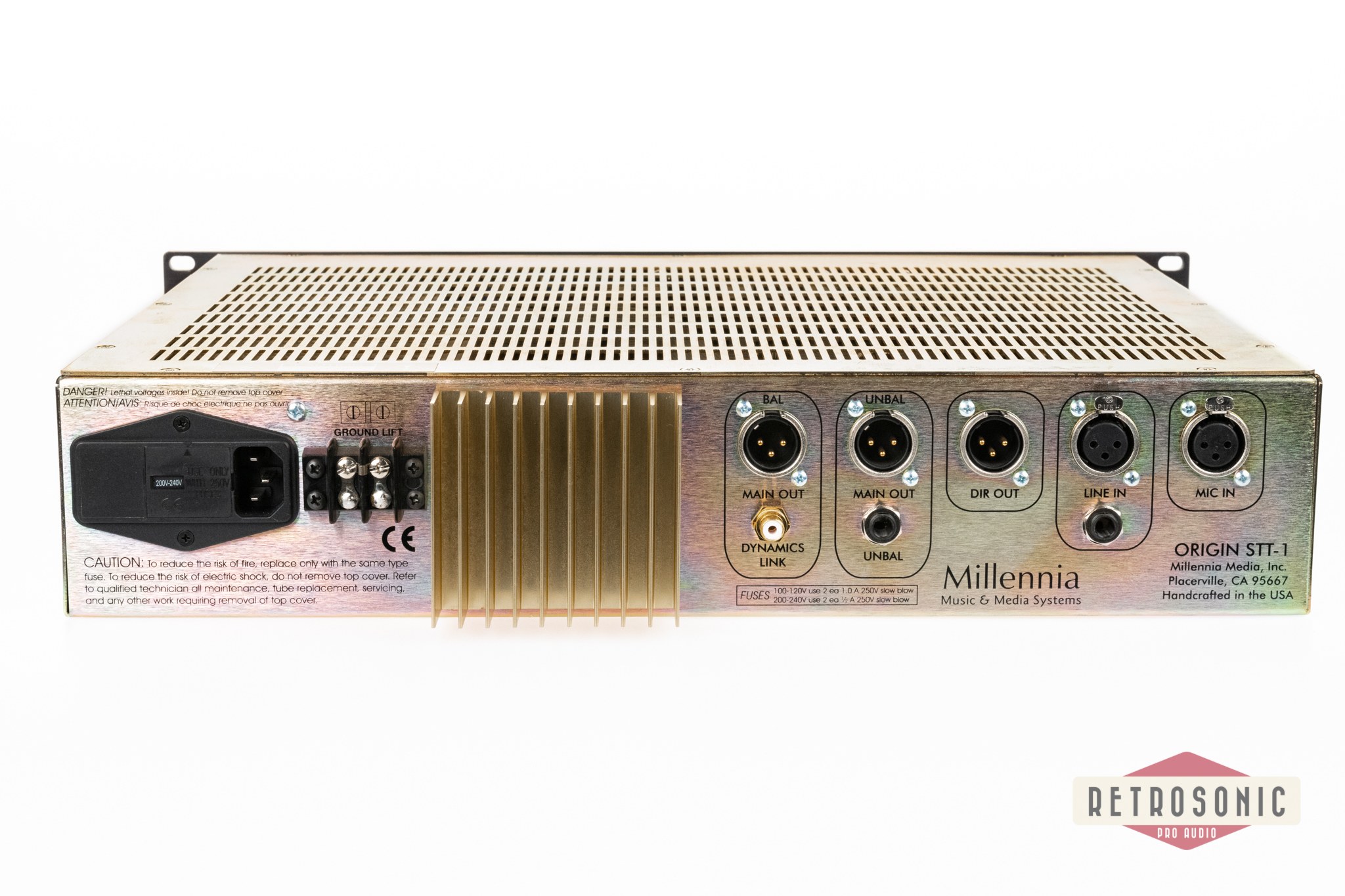 Millenia STT-1 Origin Tube/Solid State Recording Channel