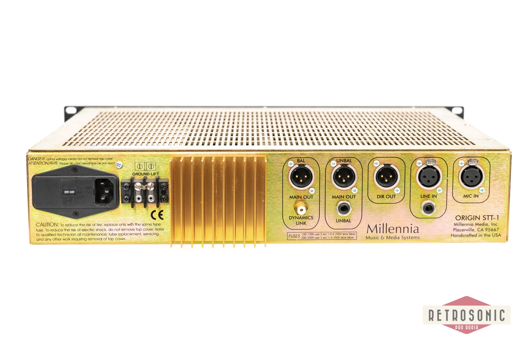 Millennia STT-1 Origin Tube/Solid State Recording Channel