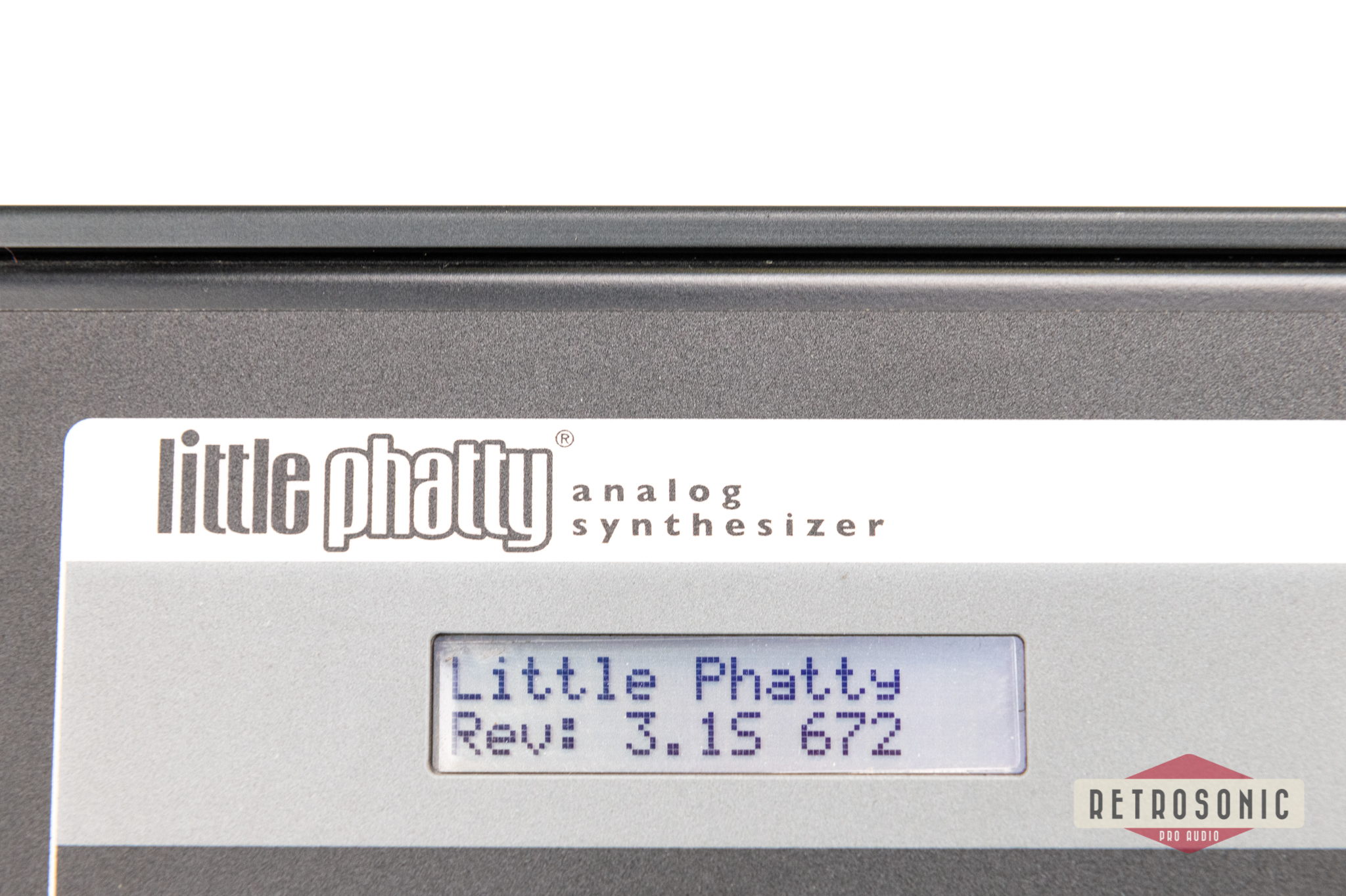 Moog Little Phatty Stage 2 Black Mono Synth w Case