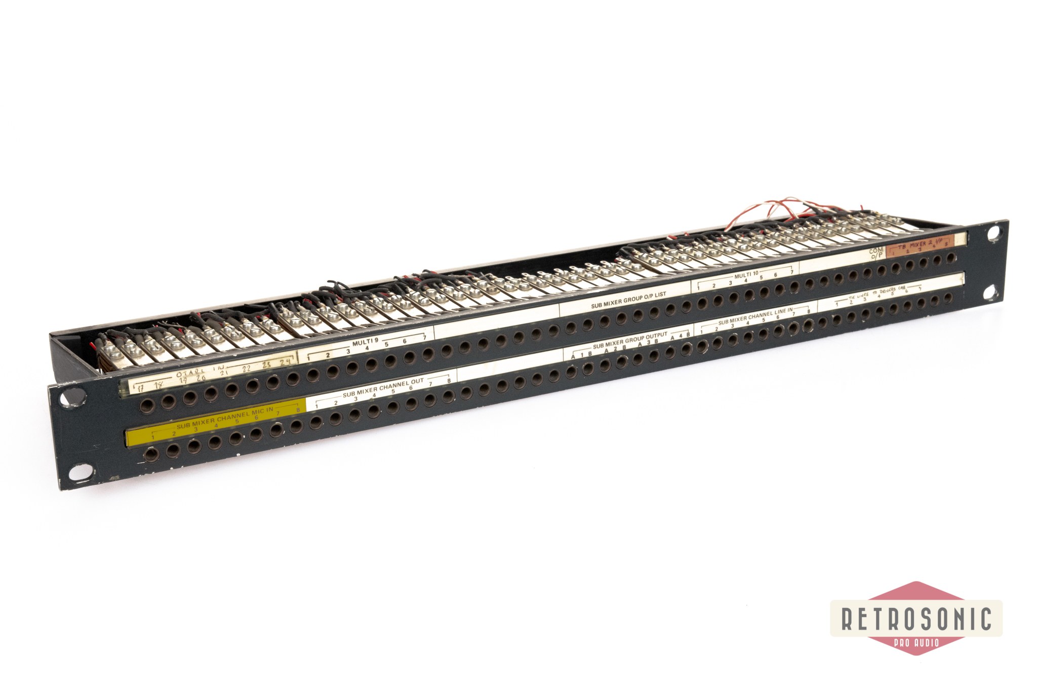 Mosses & Mitchell SSL 96 Way 4.4mm TT-Patch Bay from SSL 4000 #1