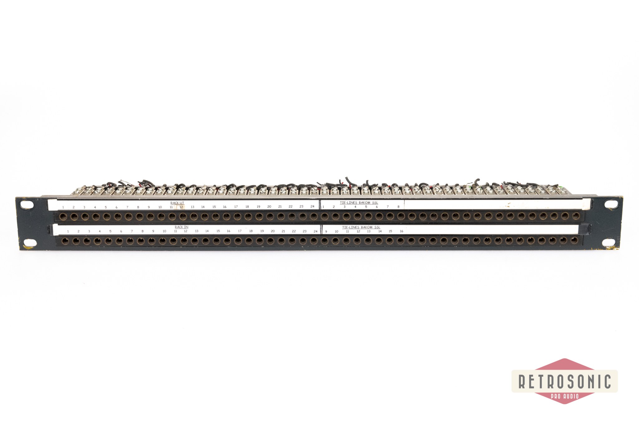 Mosses & Mitchell SSL 96 Way 4.4mm TT-Patch Bay from SSL 4000 #2