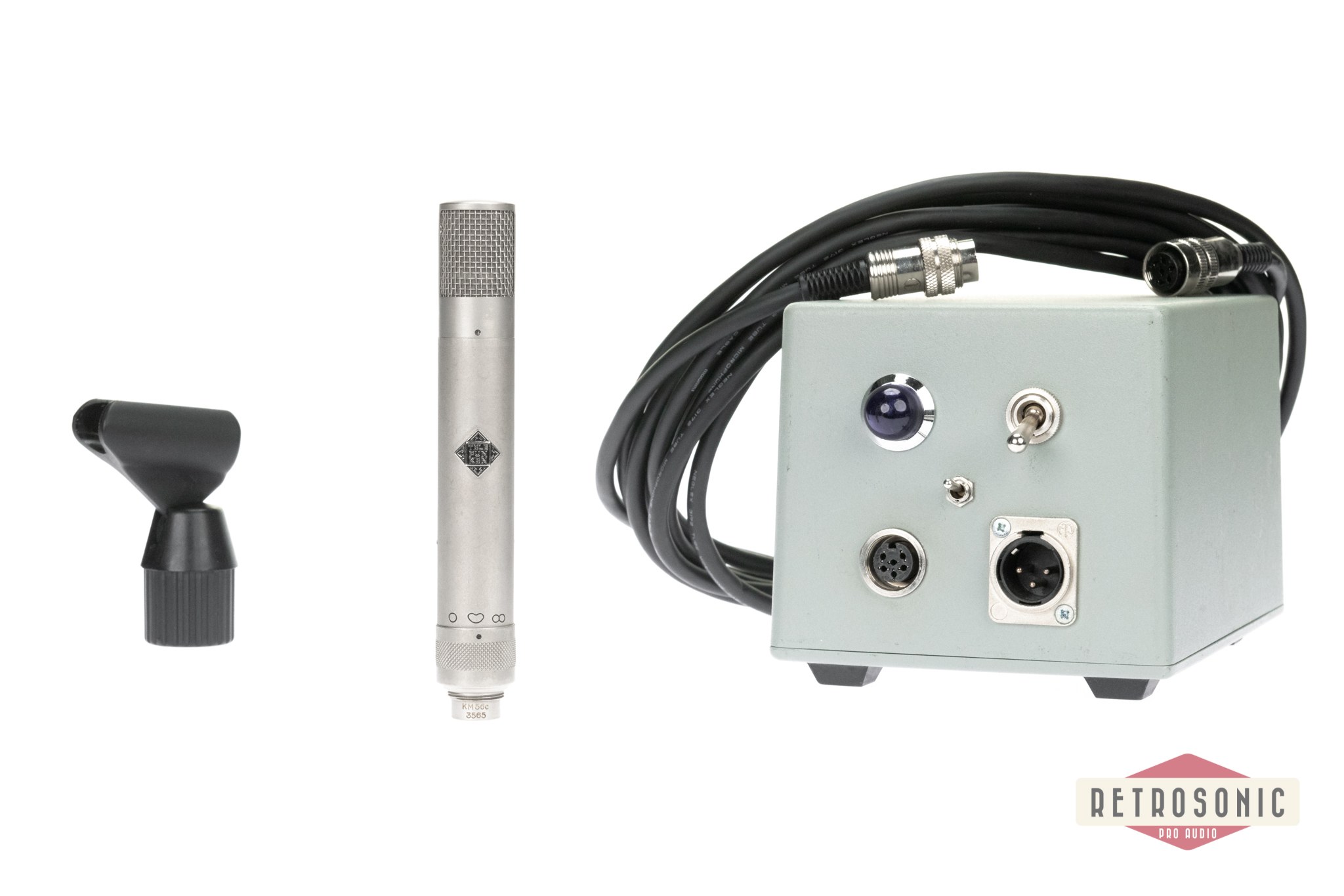 Neumann Telefunken KM 56 C Miniature Multipattern Tube Microphone