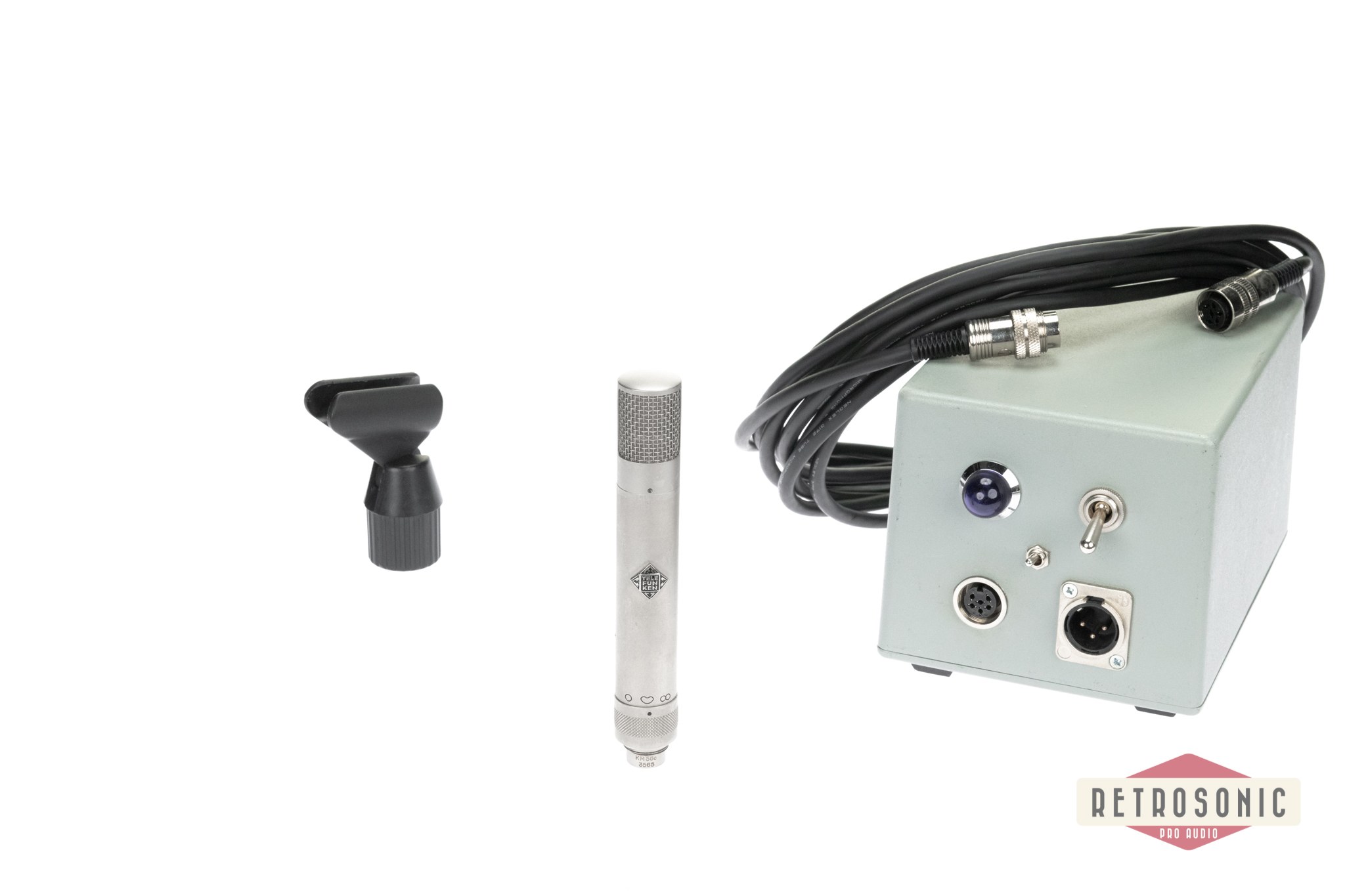 Neumann Telefunken KM 56 C Miniature Multipattern Tube Microphone