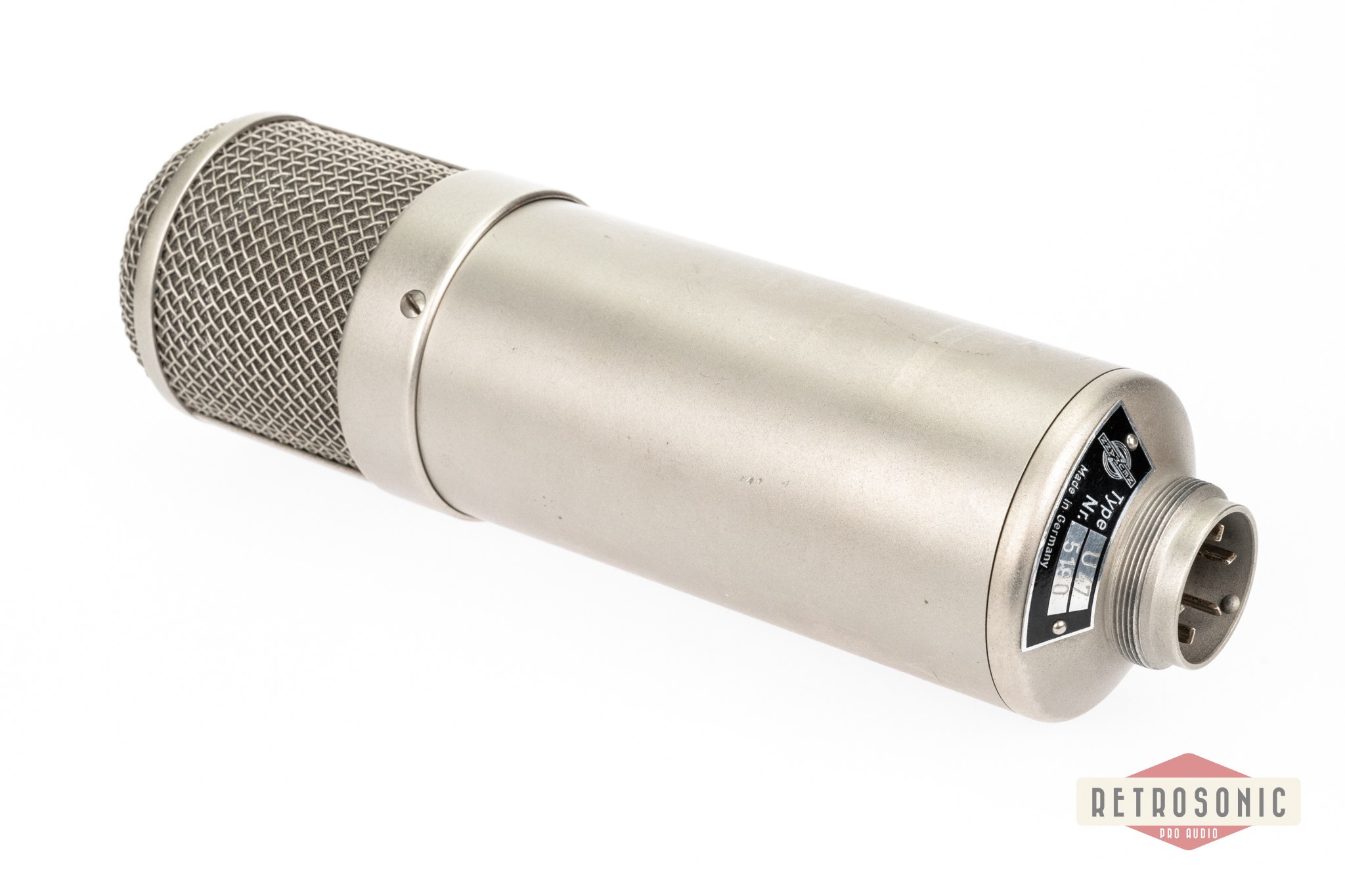 Neumann Telefunken U47 Tube Microphone #5180 K47 Capsule